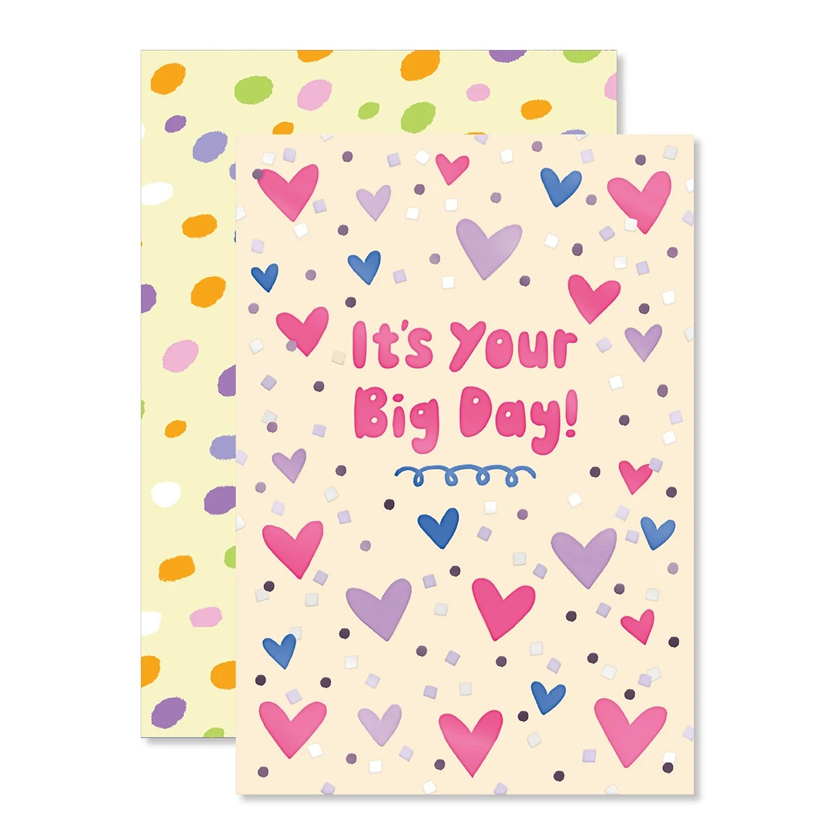 Hallmark Wedding Card - Neon Pattern - Kmart