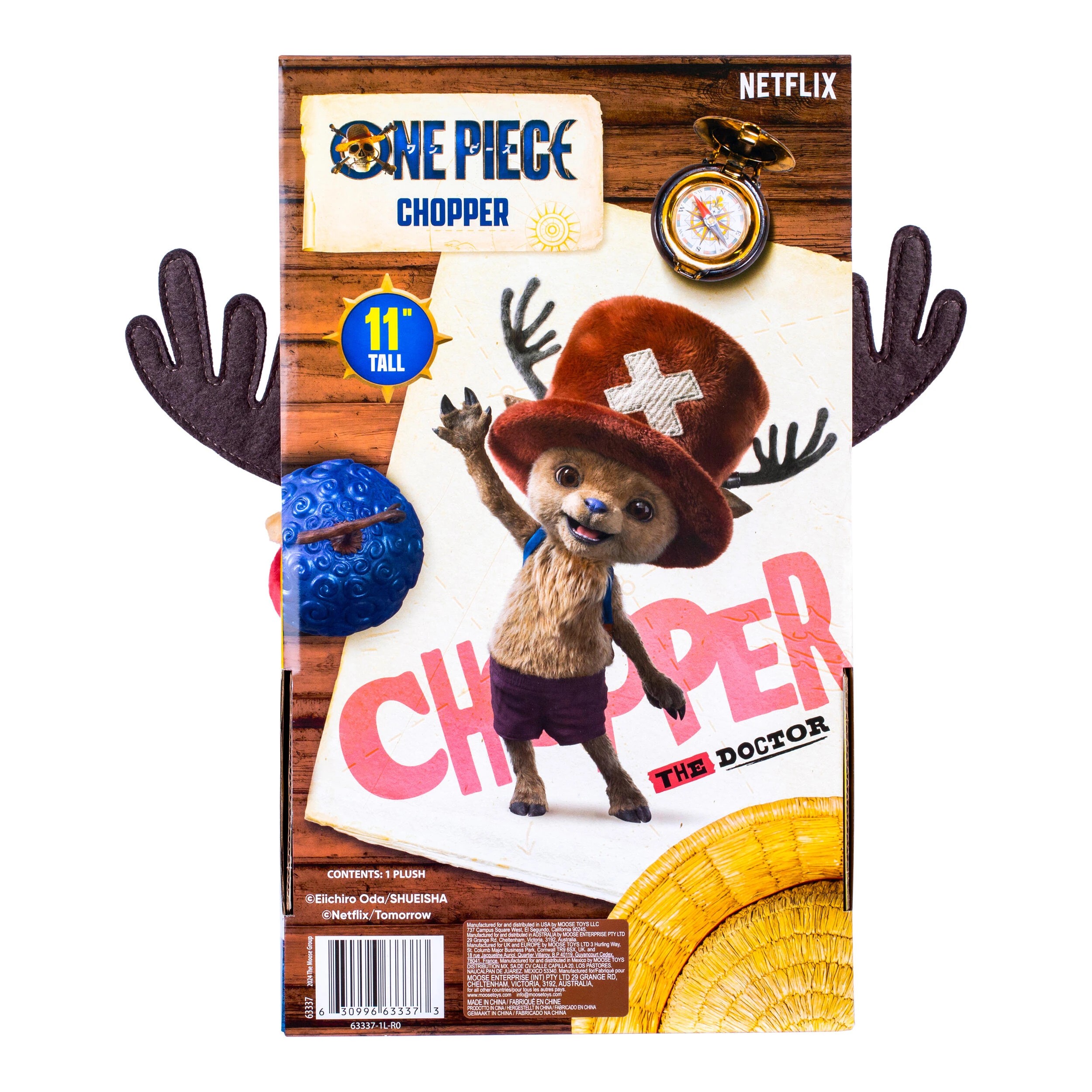 7 One Piece Large Chopper Plush - Multi, 7 of 7