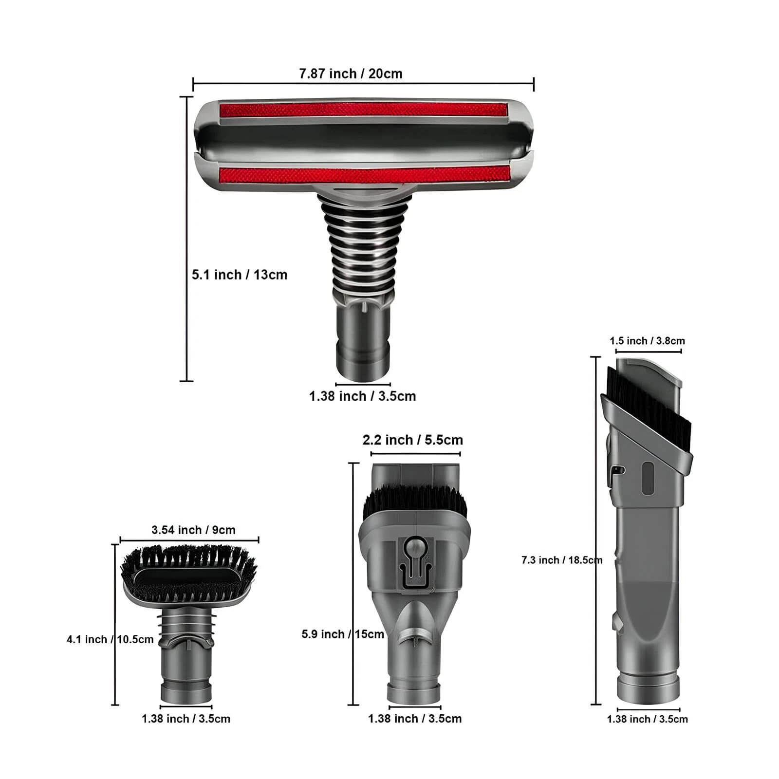 2 Hygieia Tool Kit For Dyson Vacuum Cleaners - Grey, 2 of 6