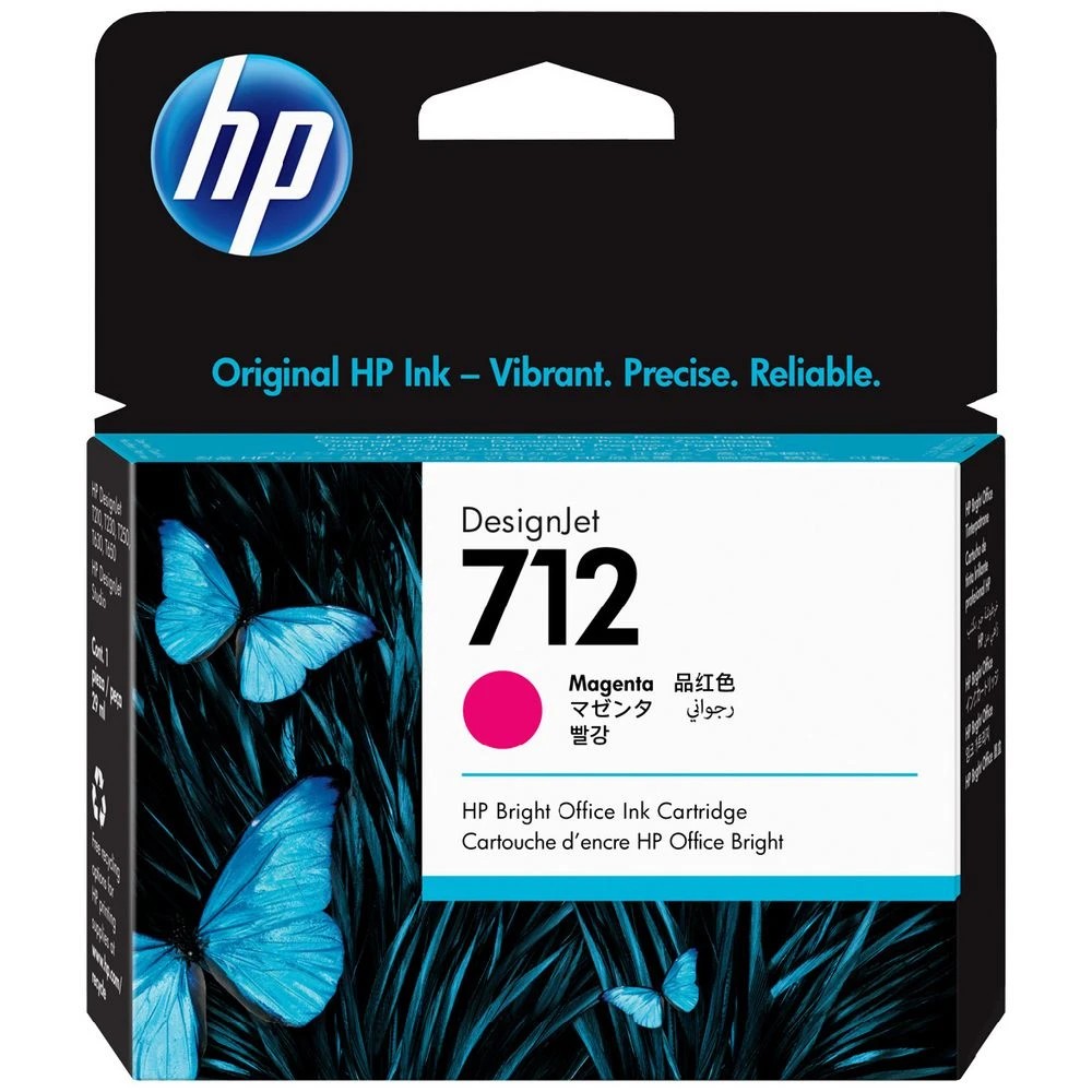 1 HP 712 DesignJet Ink Cartridge Magenta 29mL, 1 of 6