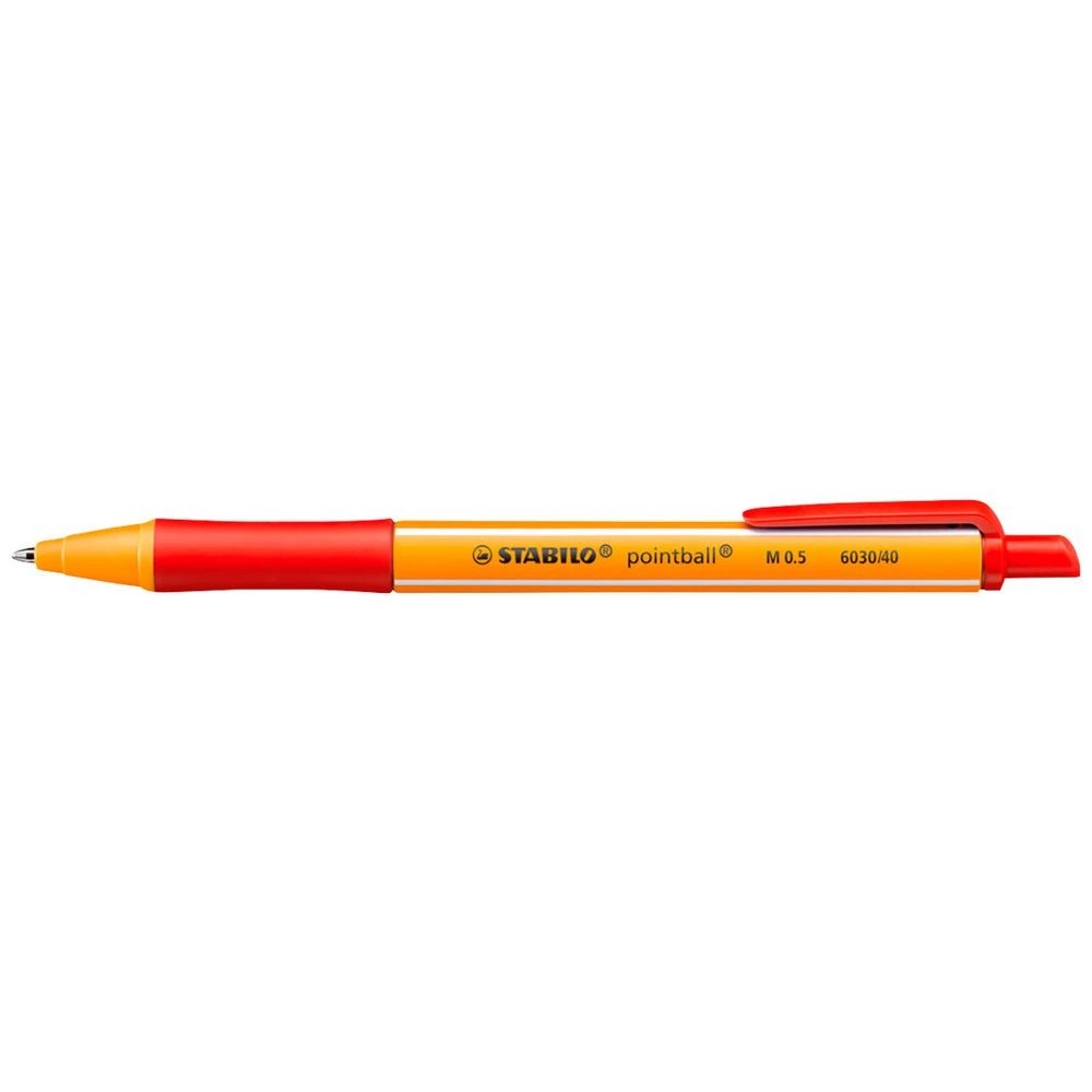 1 Stabilo pointball Ballpoint Pen Red, 1 of 2