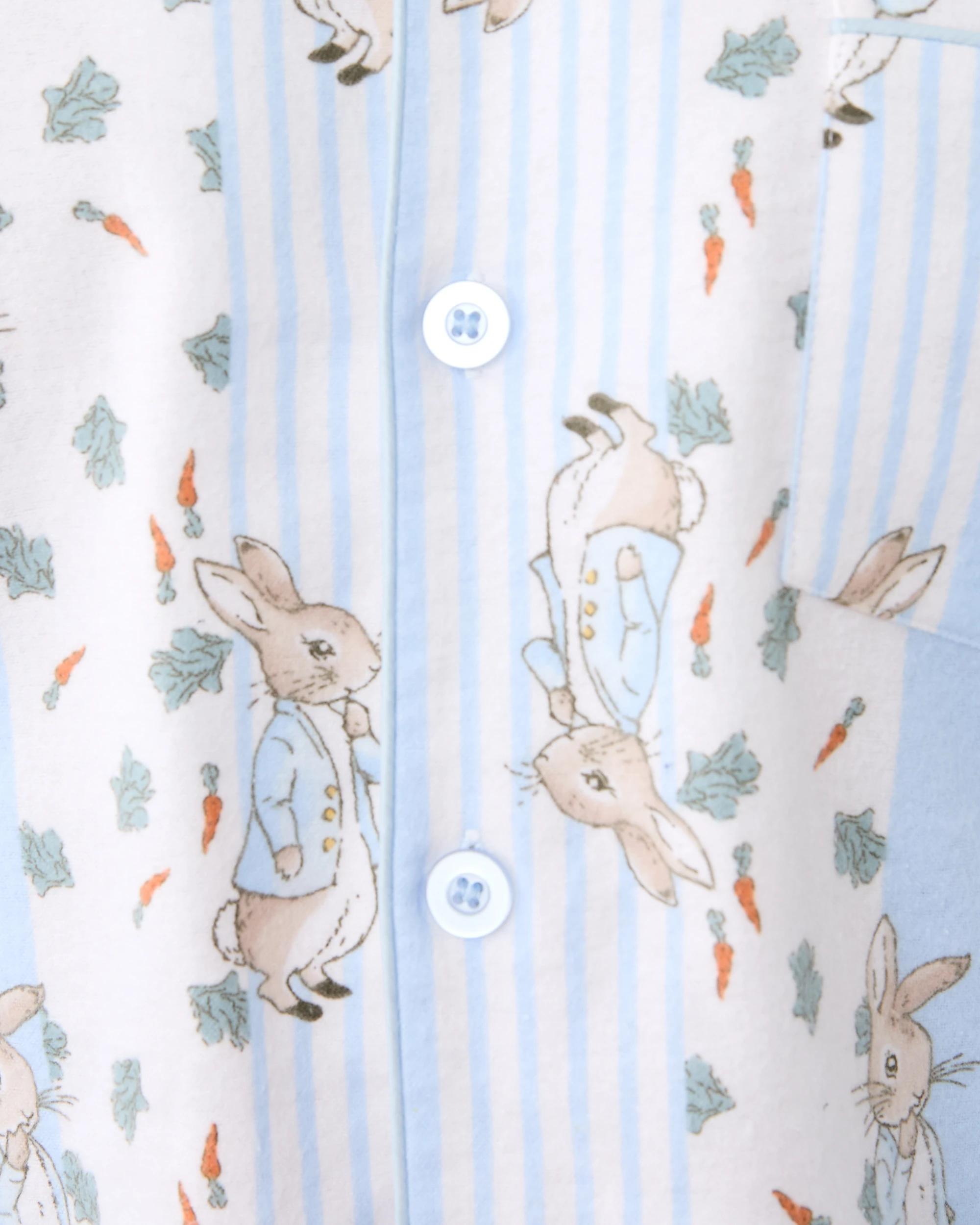 7 Peter Rabbit License Long Sleeve Pyjama Set Ptr Rabbit, 7 of 10