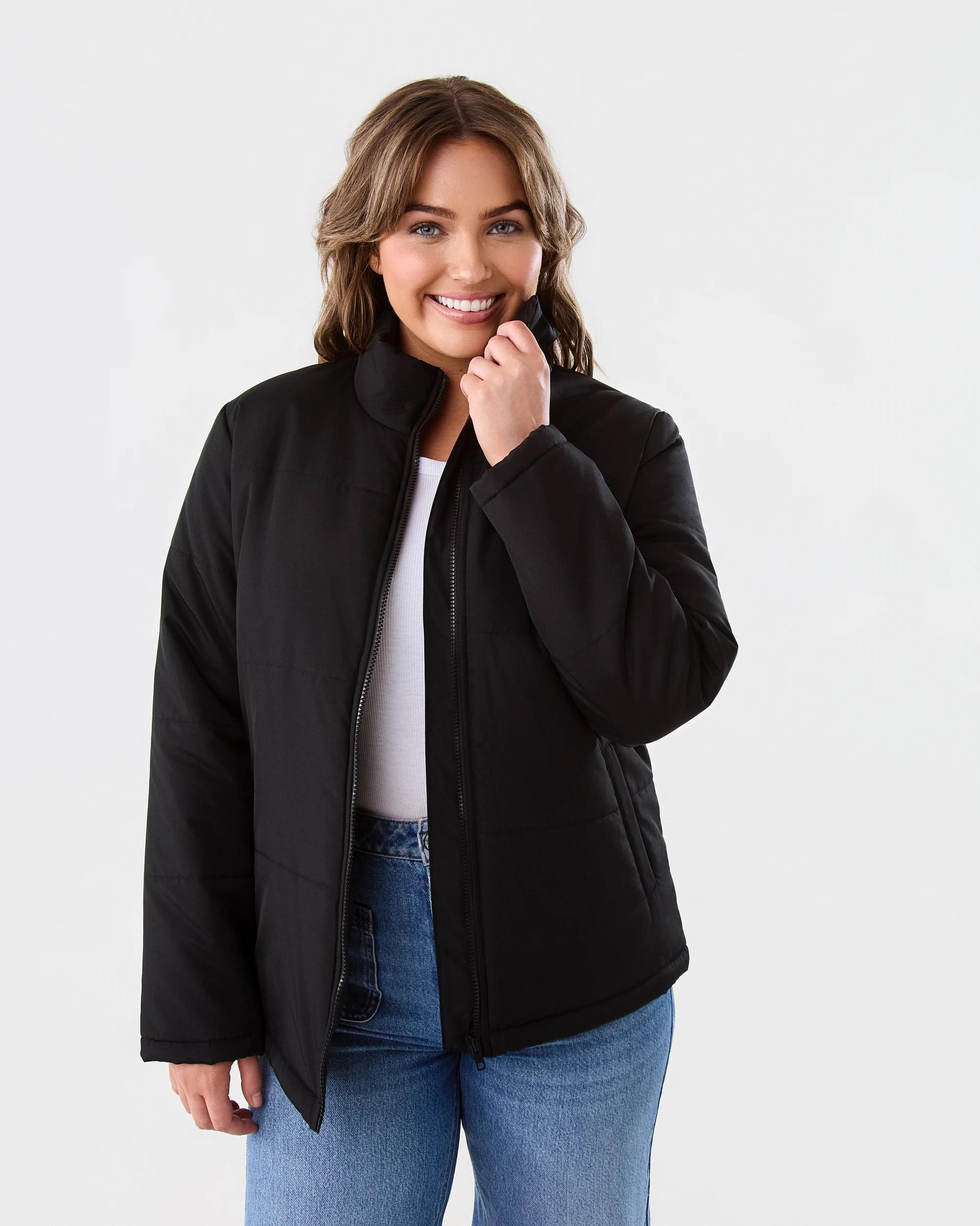 1 Puffer Jacket Black, 1 of 7