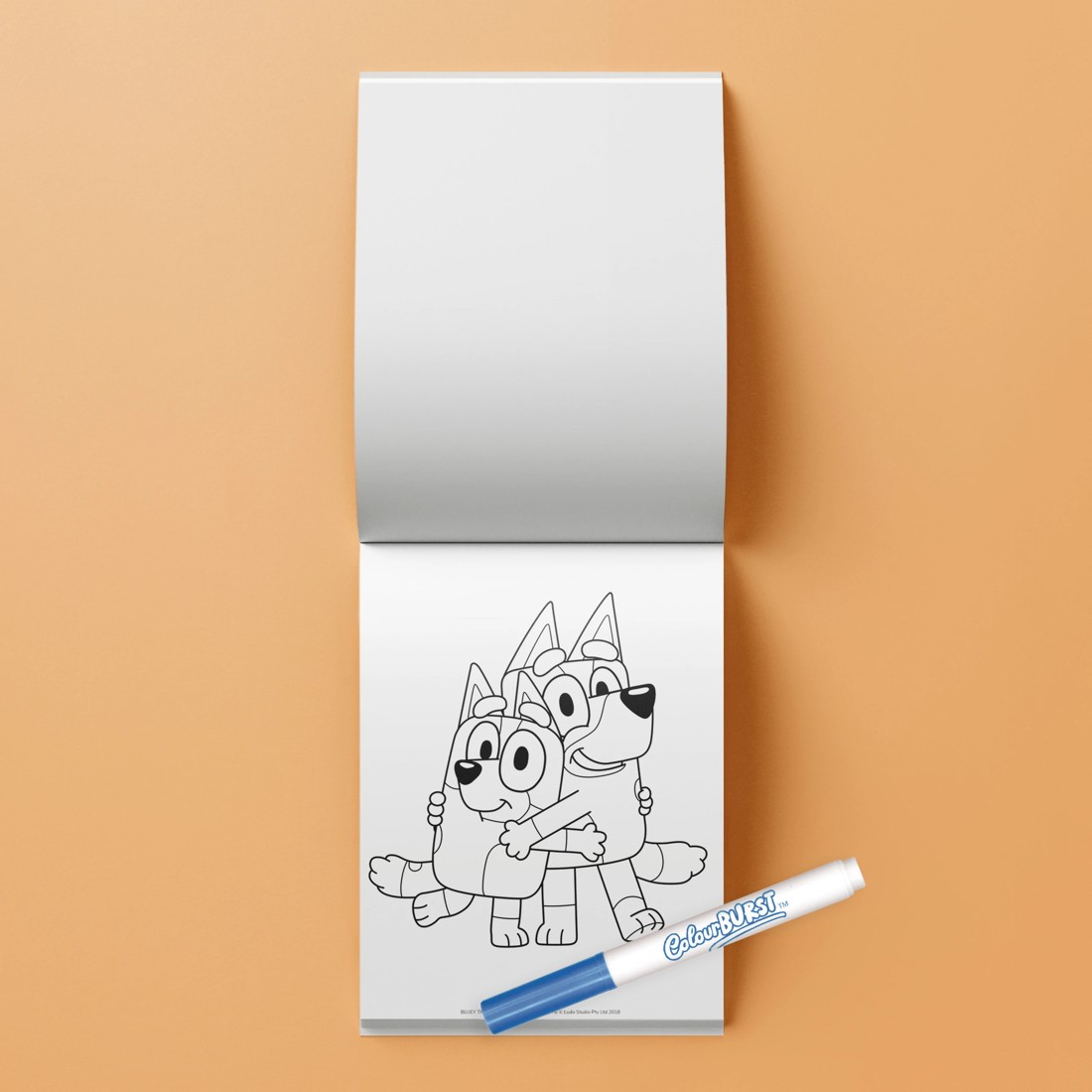 6 INKredibles Bluey Mess-Free ColourBurst Activity Kit - Book, 6 of 6