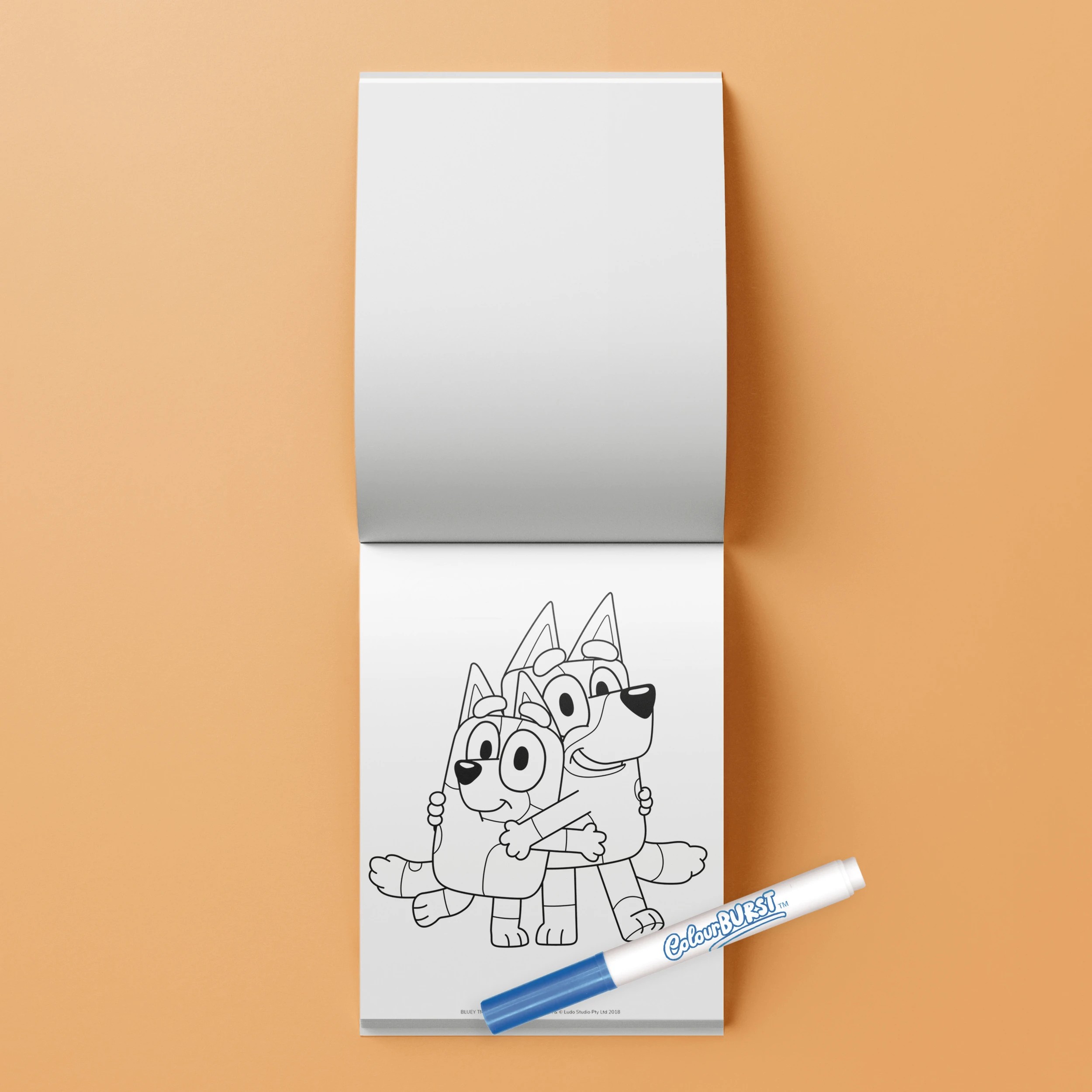 6 INKredibles Bluey Mess-Free ColourBurst Activity Kit - Book, 6 of 6