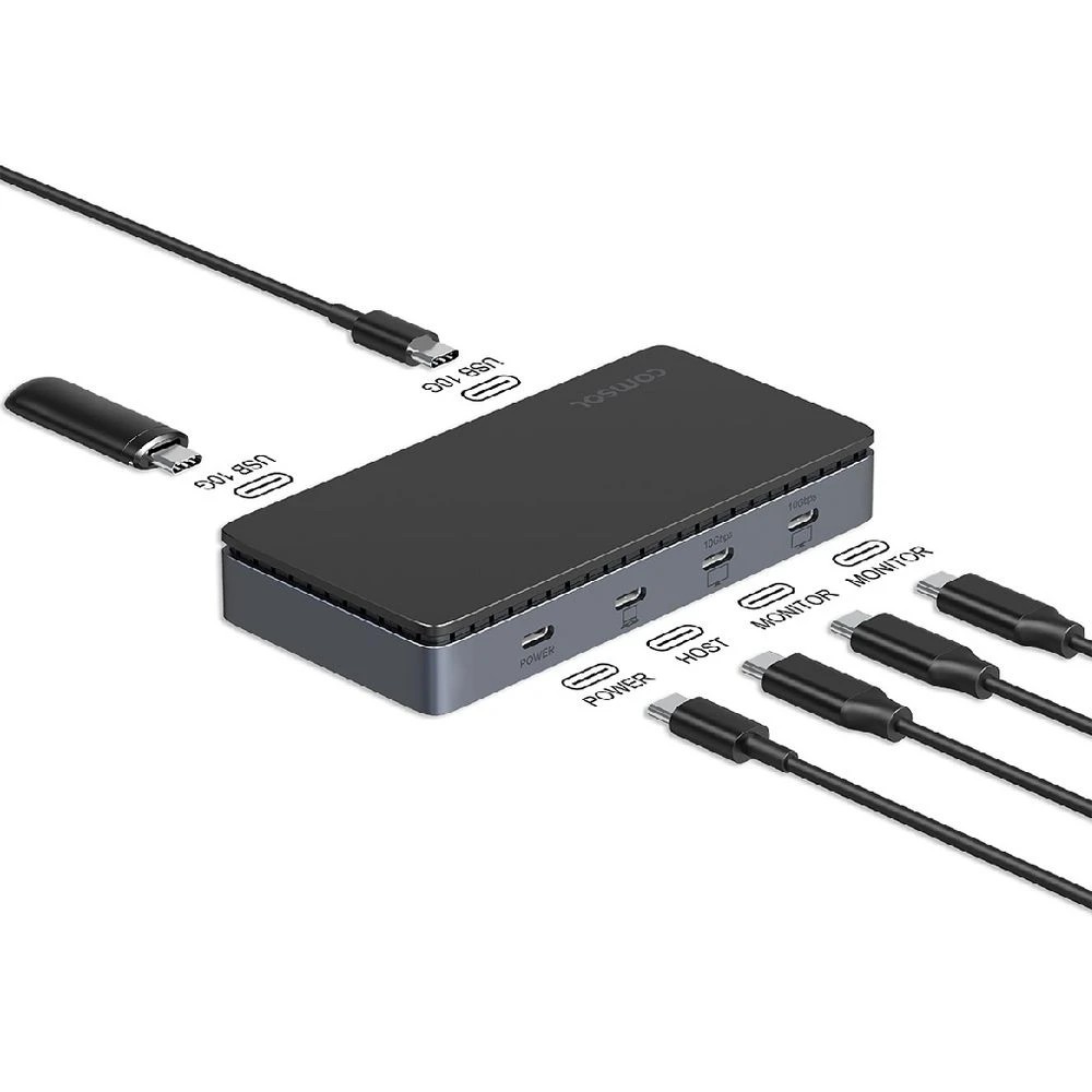 4 Comsol Dual Monitor USB4 Docking Station, 4 of 8