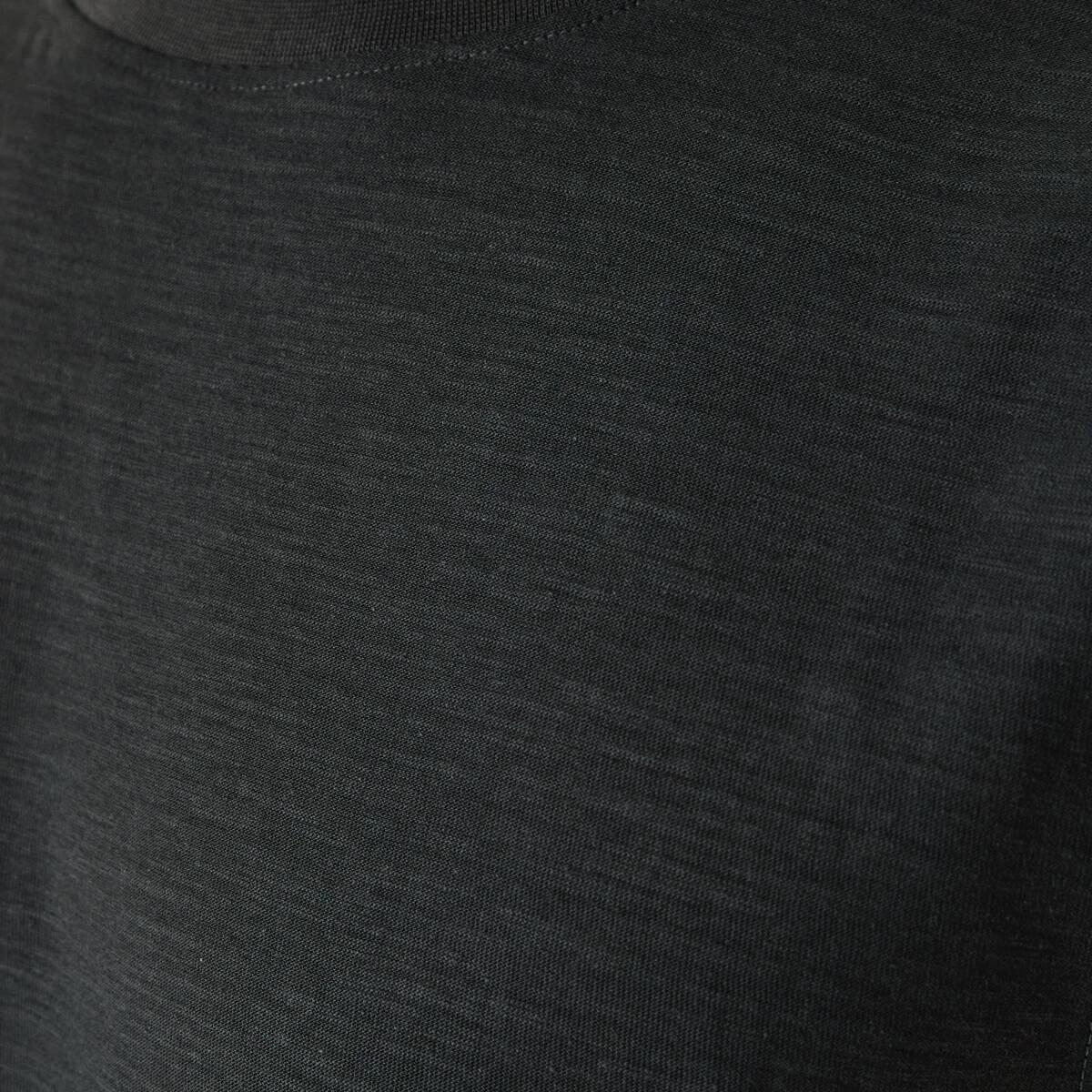 6 Oversized Slub Muscle OYSTER BLACK, 6 of 6