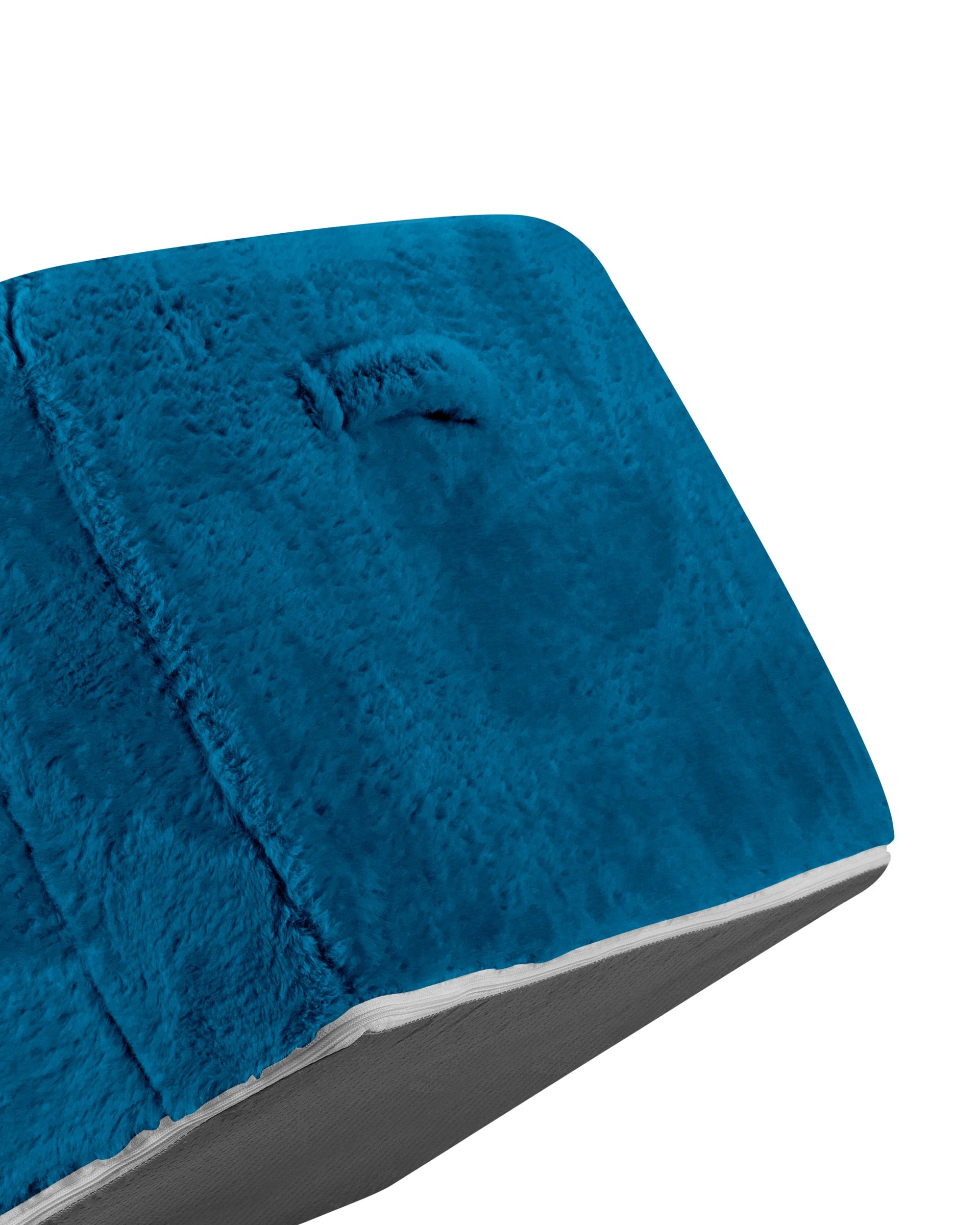 2 Playpals Kids Sofa Couch with Pillow Toddler Chair High-resilience - Blue, 2 of 6