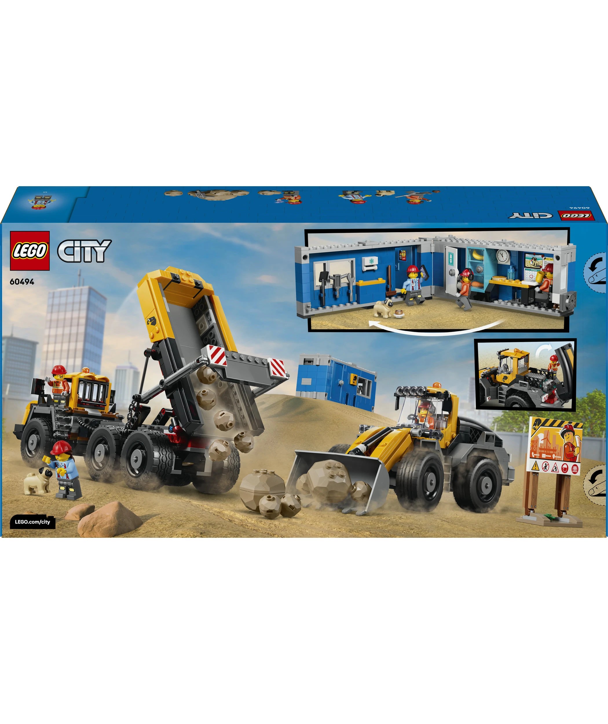 9 LEGO City Dump Truck & Front End Loader 60494, 9 of 9