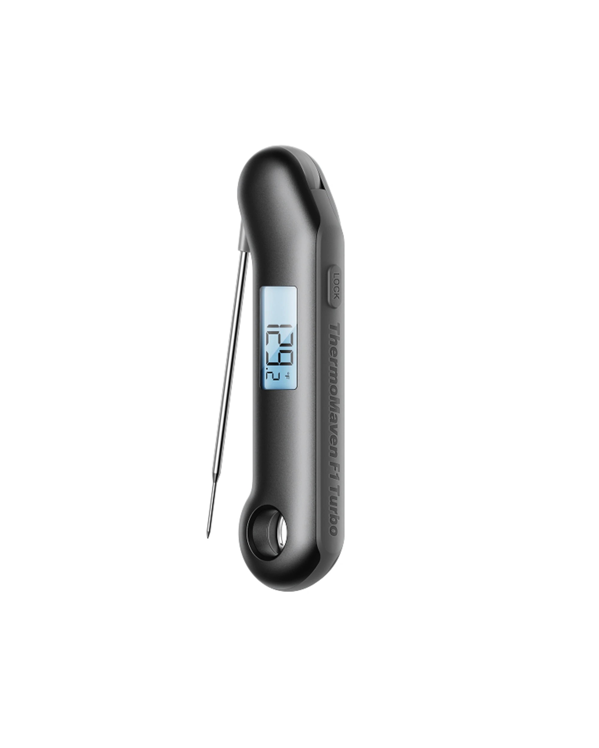 3 Thermomaven F1 Turbo Instant Read Meat Thermometer 0.6s Ip67 Black, 3 of 3