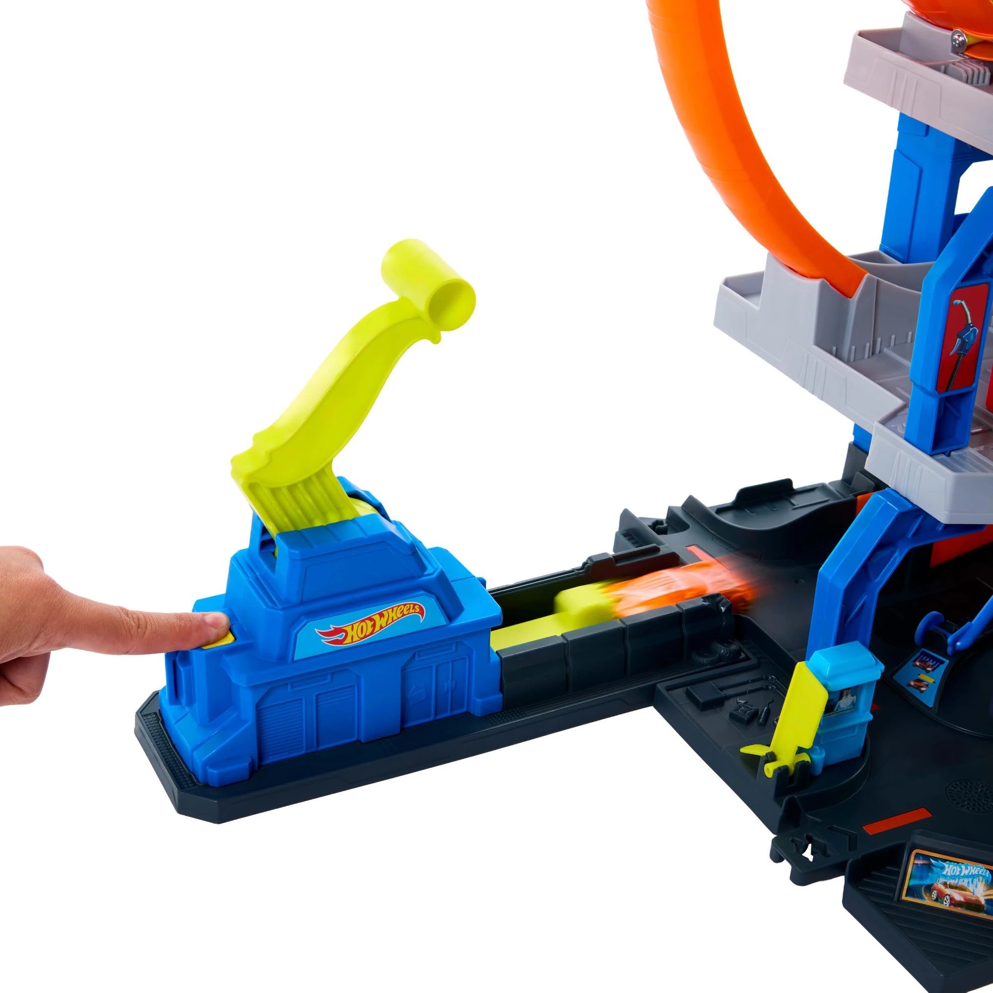 5 Hot Wheels Mega Loop Garage Playset, 5 of 6