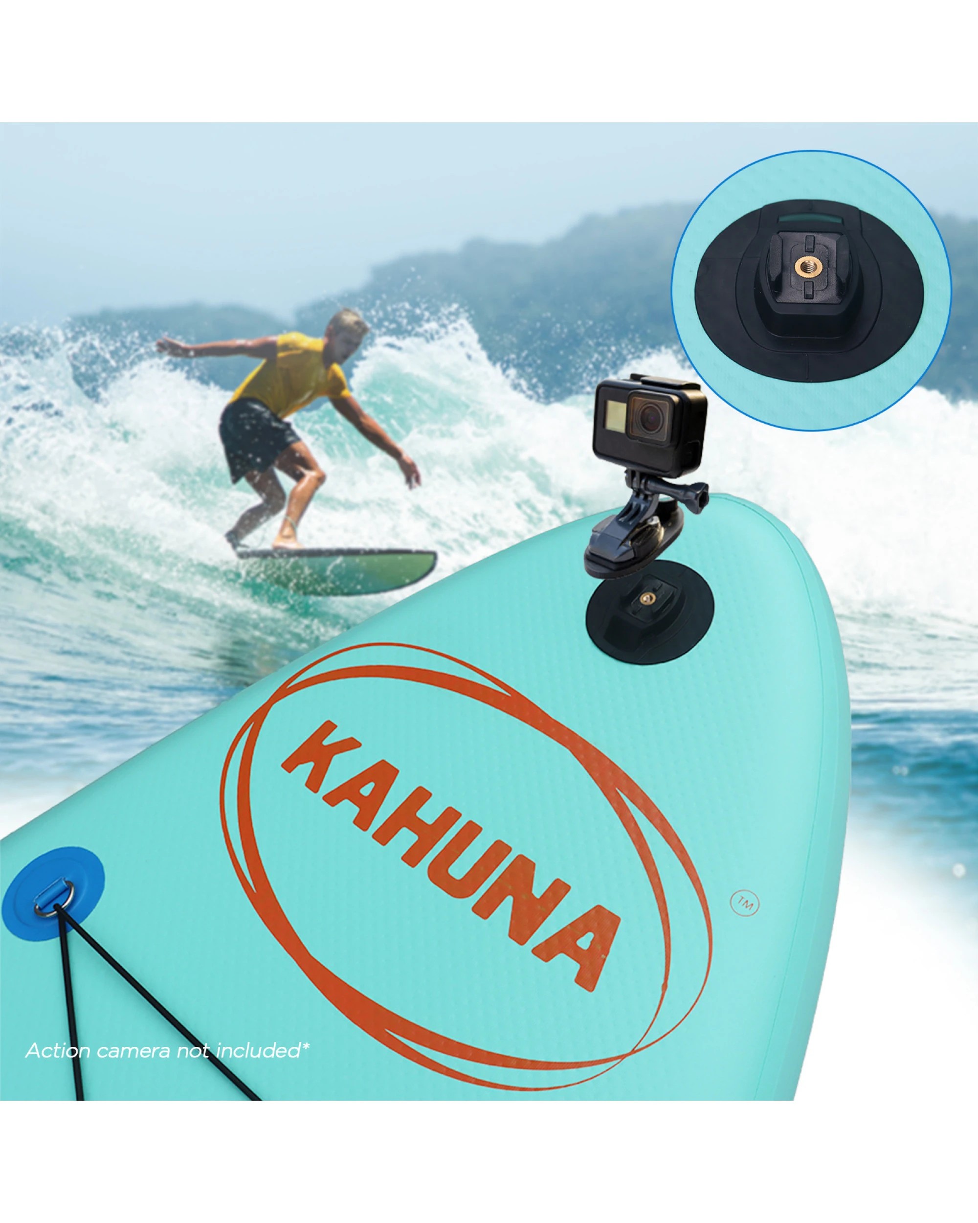 5 Kahuna Hana Inflatable Stand Up Paddle Board 10ft6in iSUP Accessories, 5 of 9