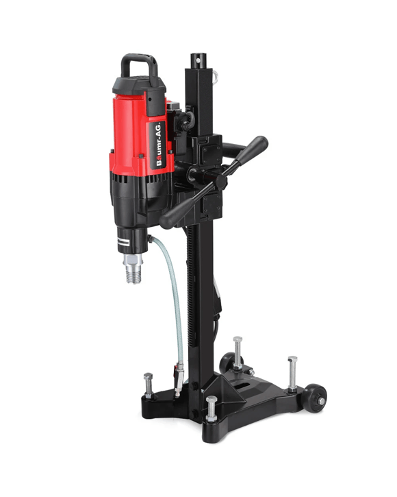 Baumr-AG 3200W 280mm Concrete Core Drill with Wheeled Stand Rig