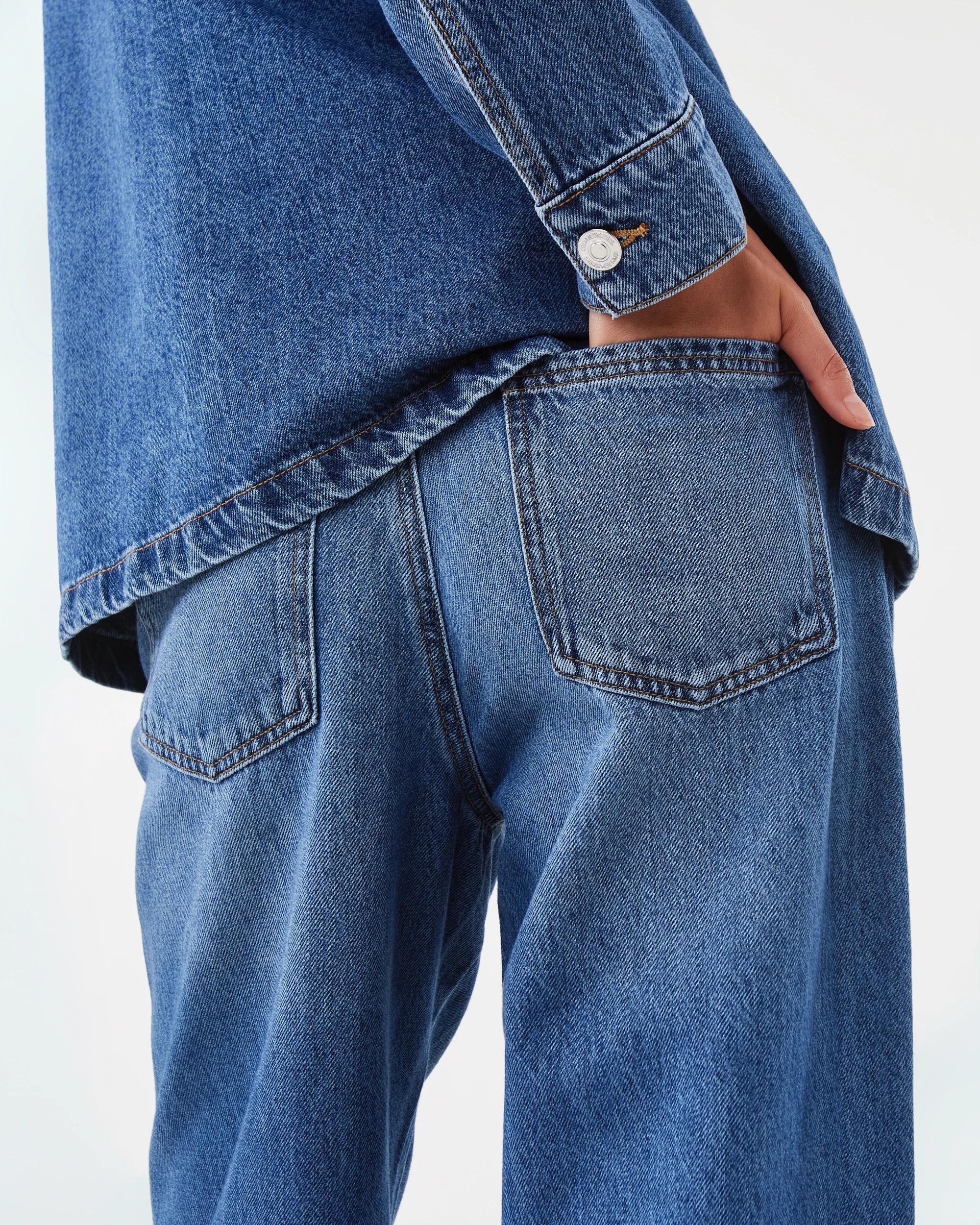 7 Studded Jeans Mid Wash, 7 of 8