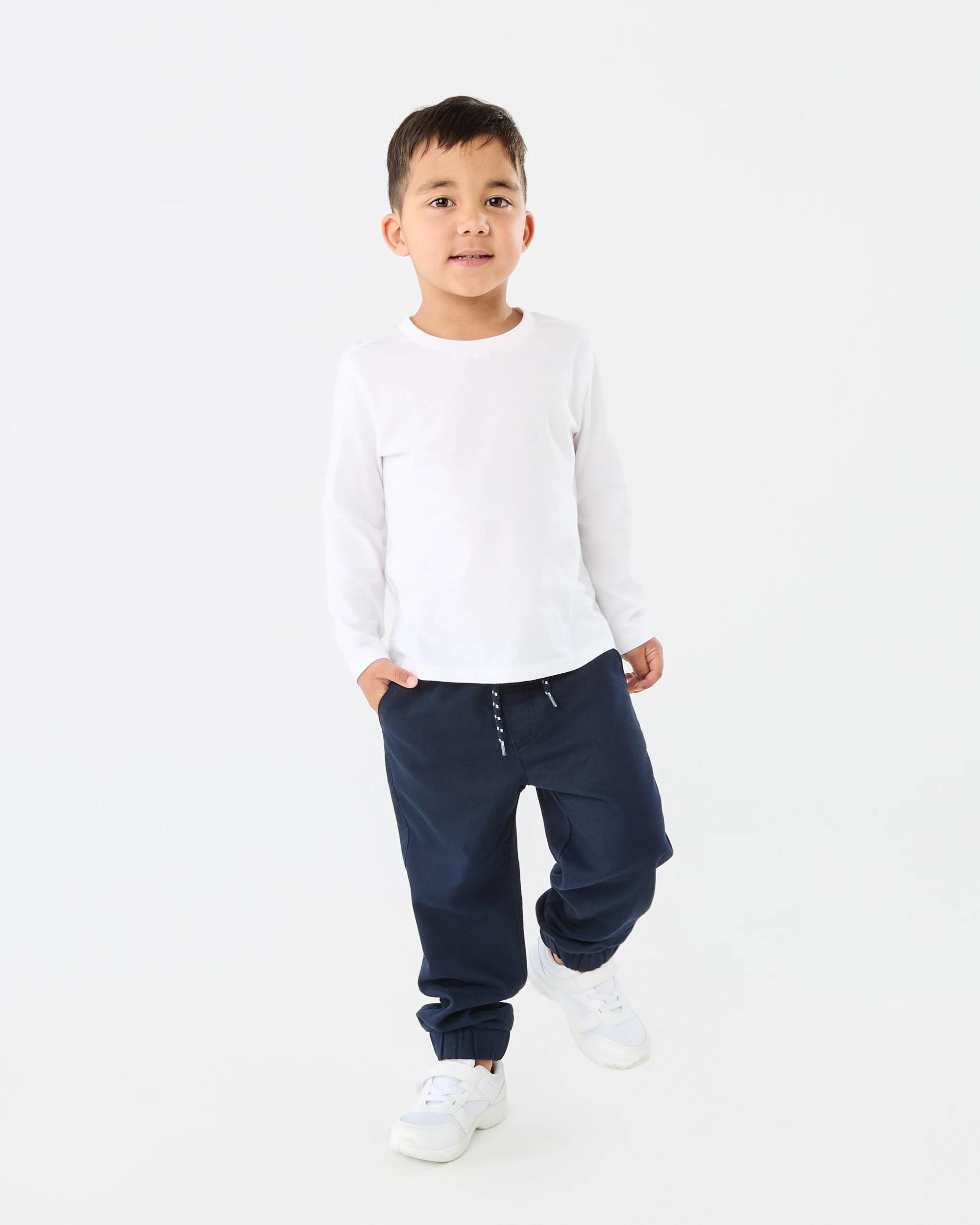 6 Pull-On Knit Joggers Sky Cptn, 6 of 6