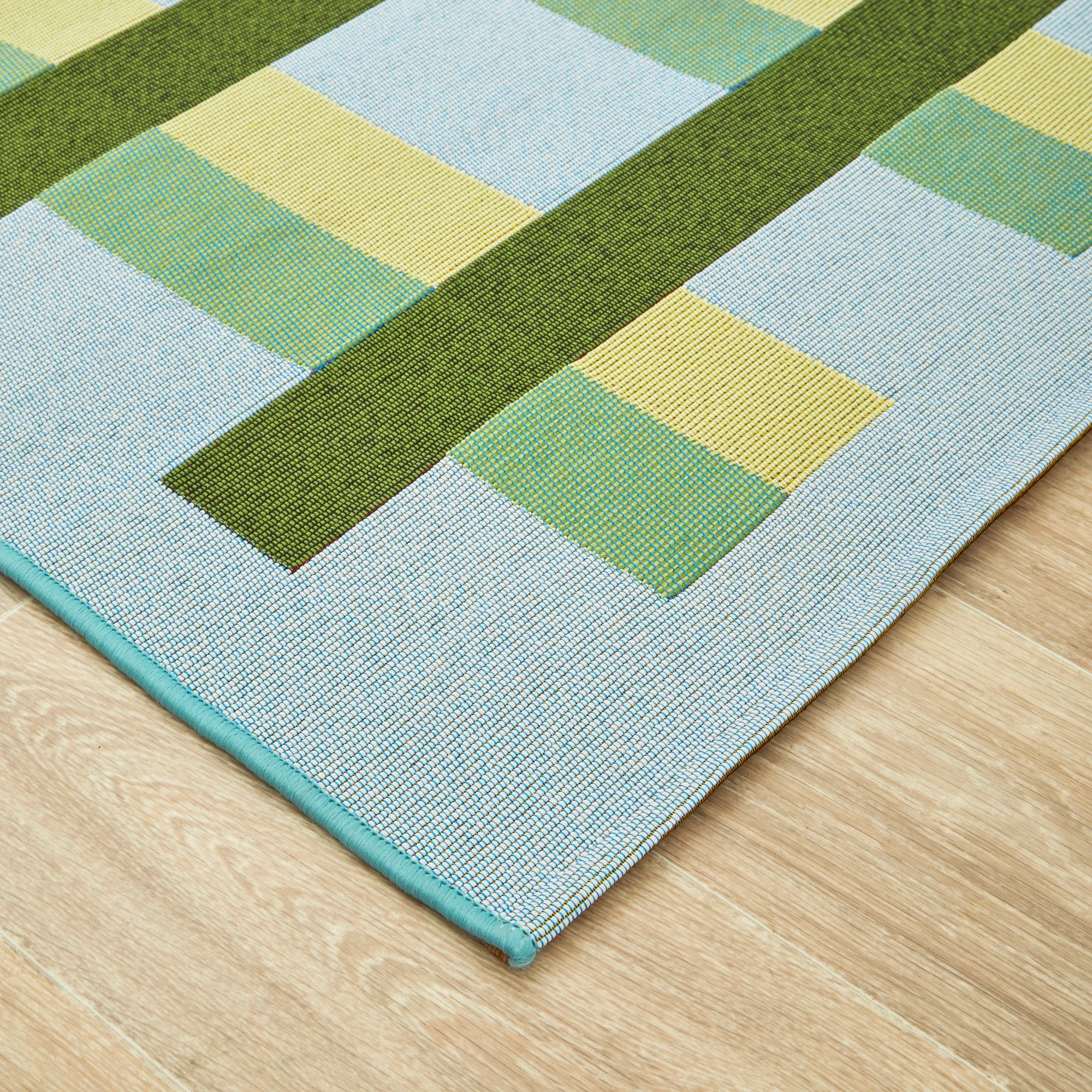 4 Common Ground Rugs Horizon Lattice 300x80cm Runner - Medium Pet Friendly Outdoor Rug - Green, 4 of 9