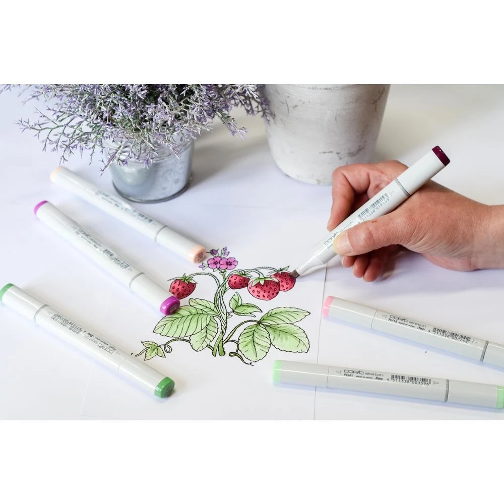 4 Copic Sketch Marker Set Florals 6 Pack, 4 of 5