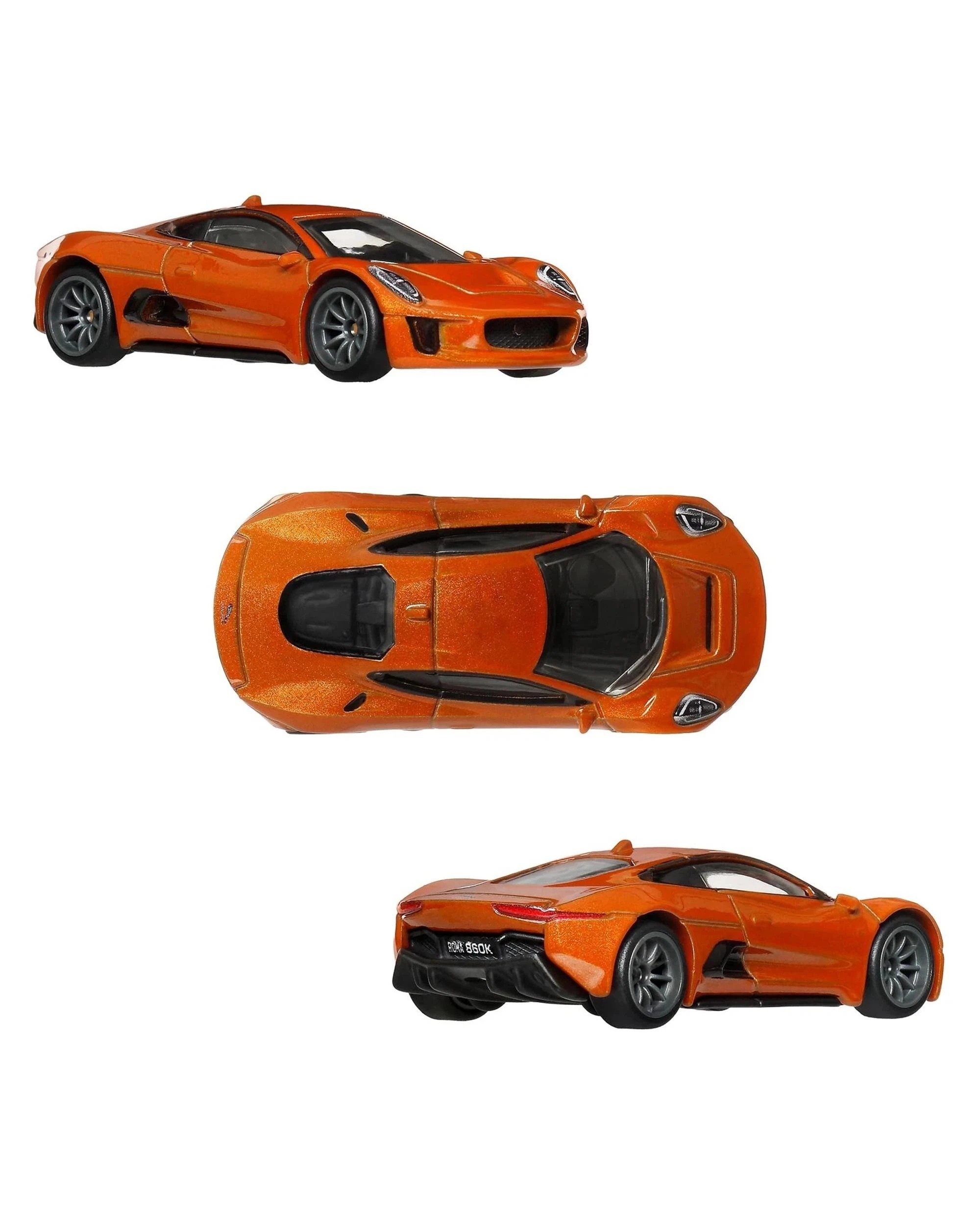 3 Hot Wheels Premium Car Culture 007 Aston Martin DB10 and Jaguar C-X75 Diecast Vehicle - Multi, 3 of 3