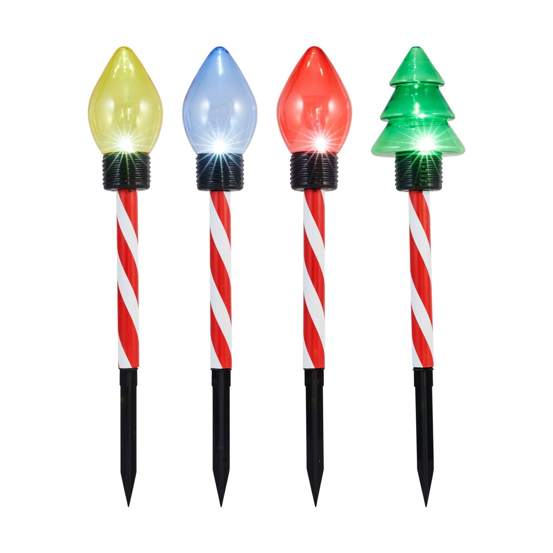2 Solar Powered LED Light Up Garden Stake - Assorted, 2 of 6