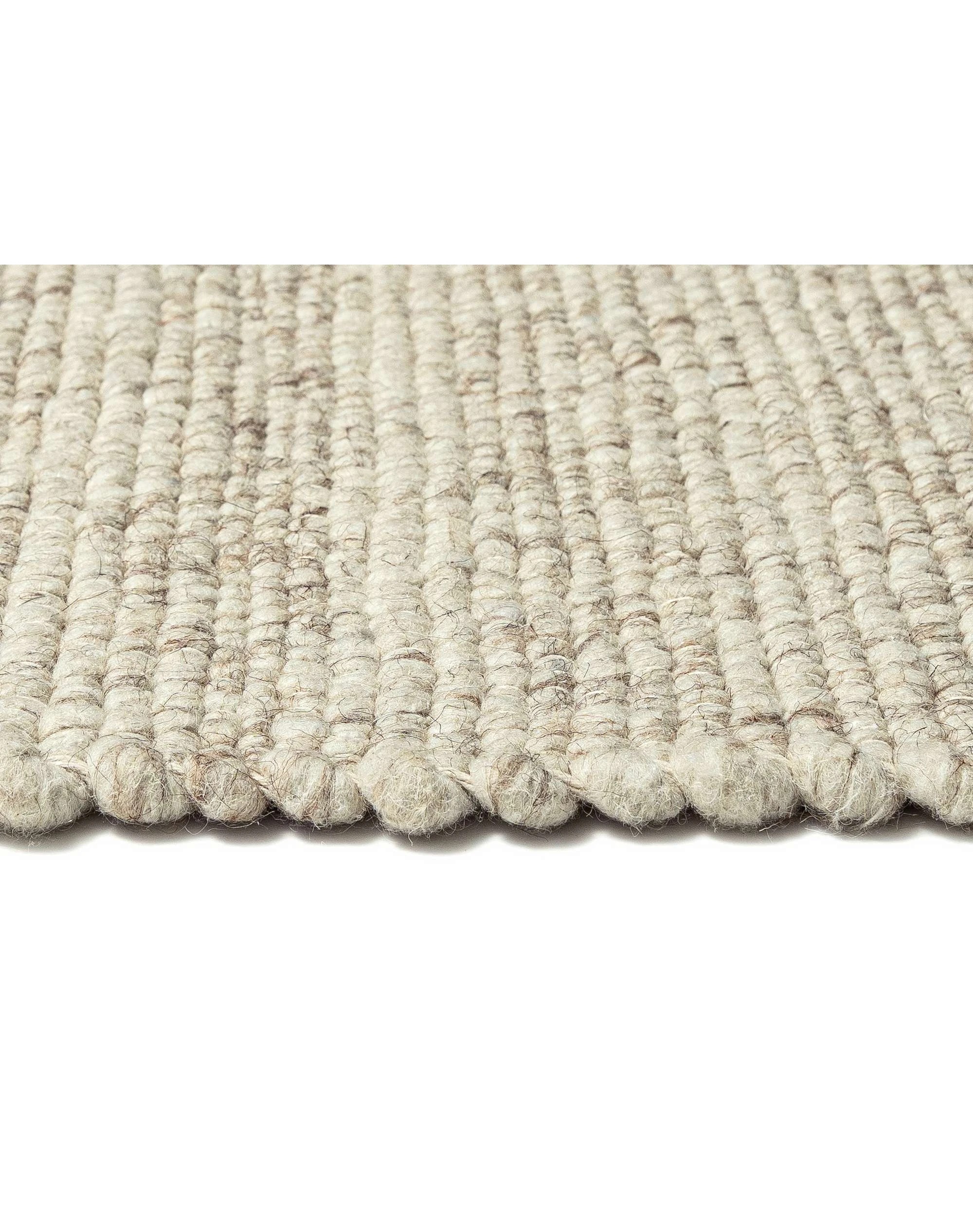 6 Loopsie Denver Neutral Marbled Wool Rug-230cm x 160cm - White, 6 of 8