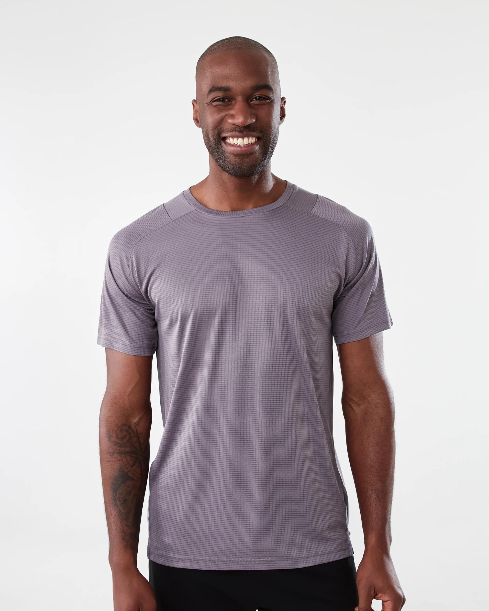 1 Active Mens Performance T-shirt May Pur, 1 of 7