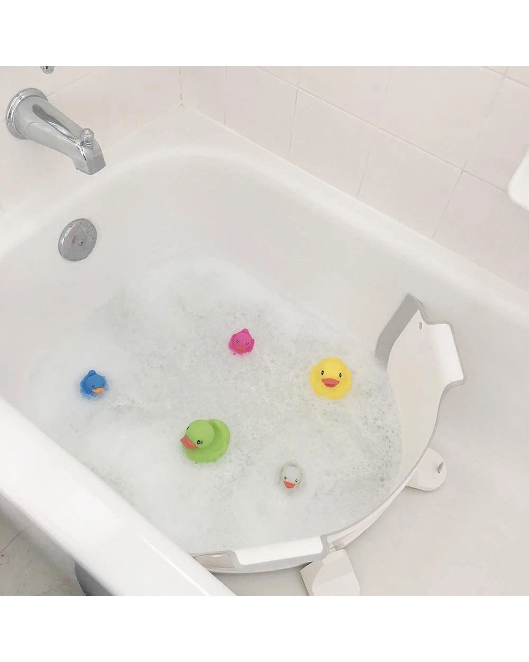 3 BabyDam Baby Bath Barrier Water Saving Quick Fit For Straight Sided Baths - Grey, 3 of 6