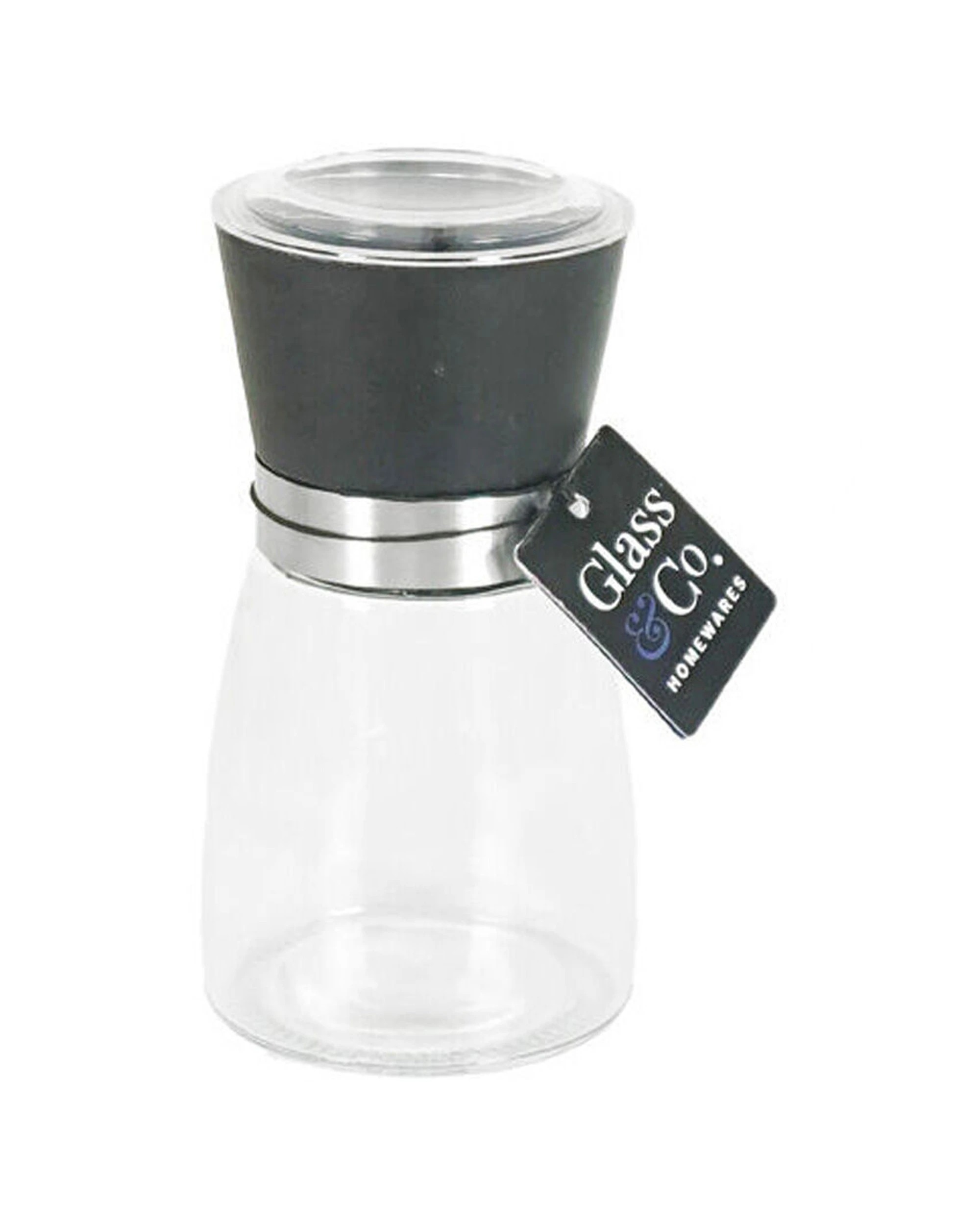 2 Glass & Co 12PK Salt & Pepper Grinder Bottle Kitchen Utensil 200ml - Clear, 2 of 3