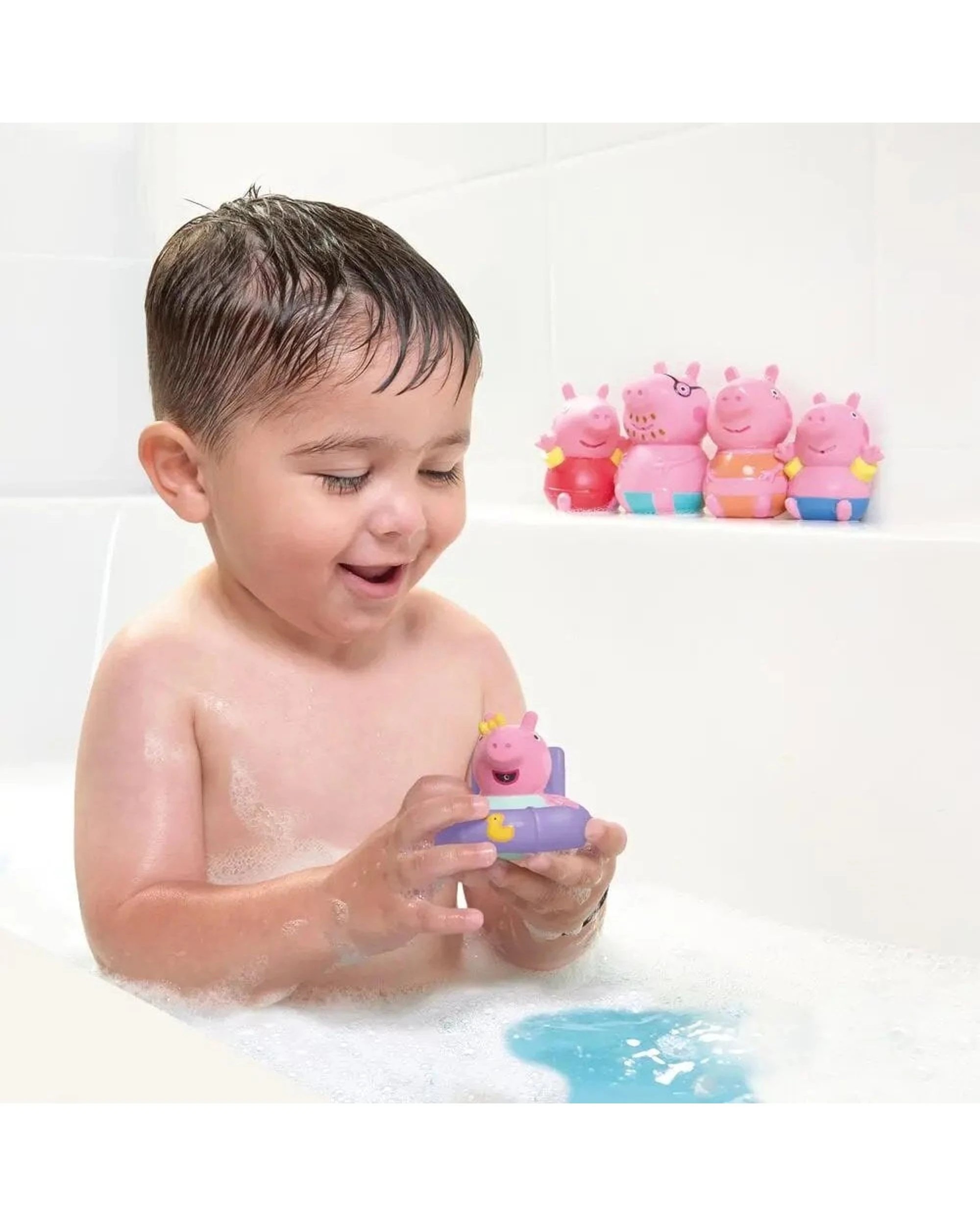 4 Tomy Toomies Peppa Pig Family Bath Squirters 5 Pack, 4 of 6