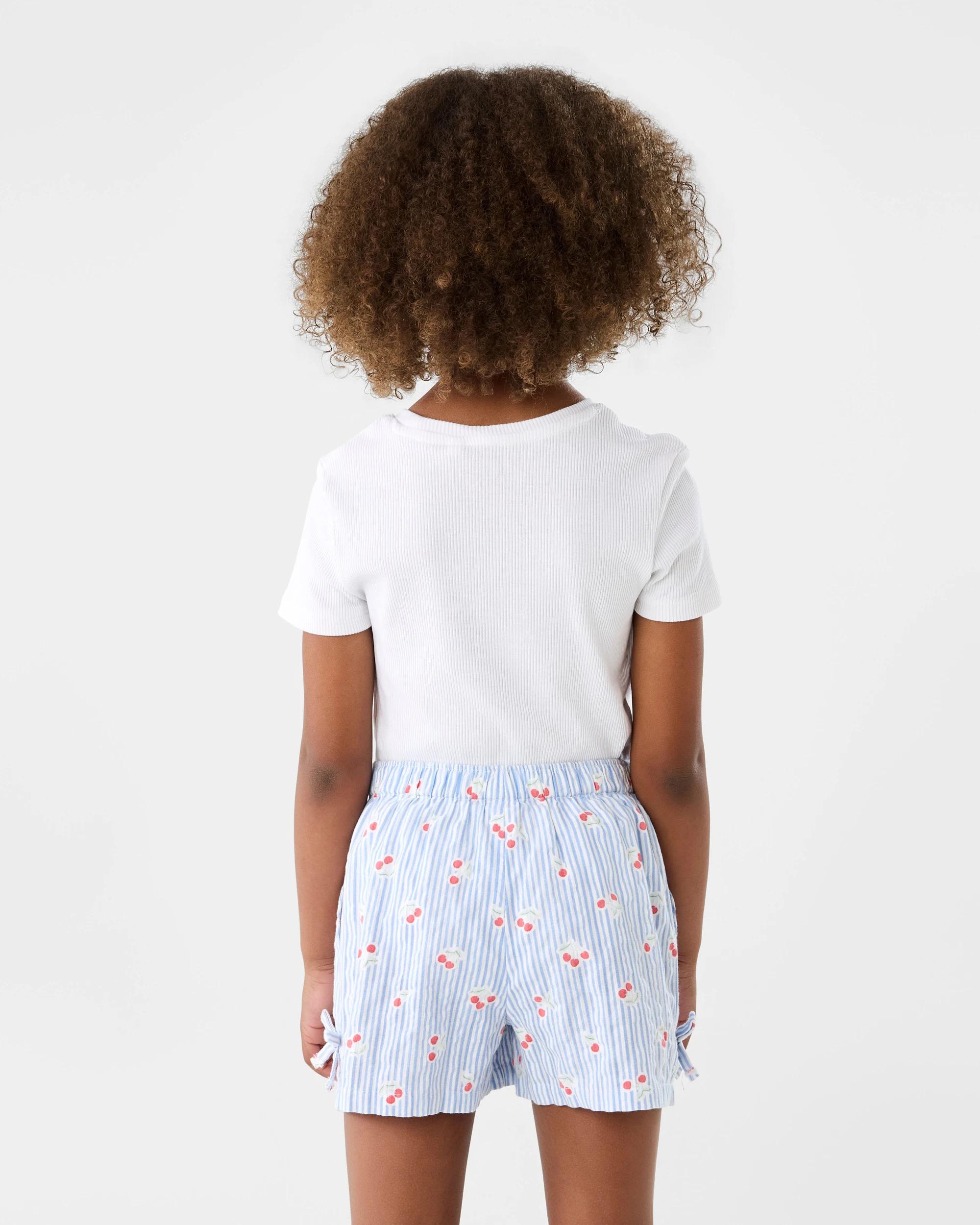2 Woven Shorts Blu Cherry, 2 of 6