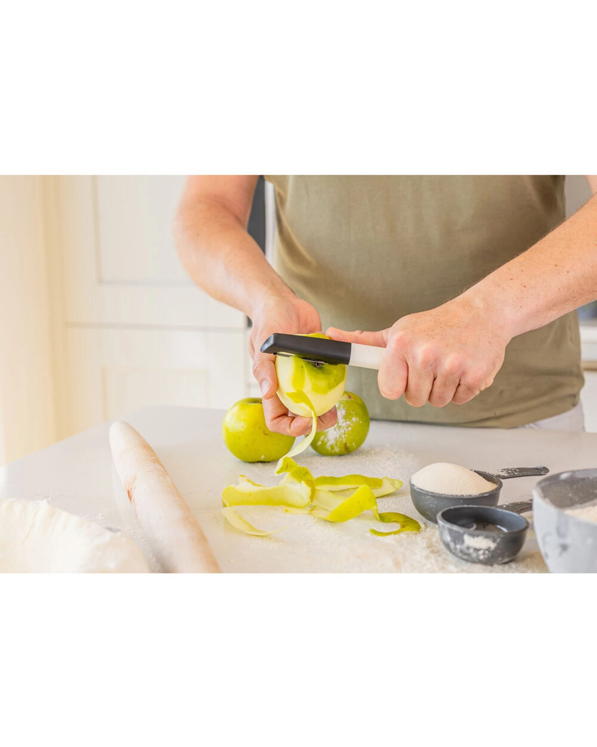 6 KitchenAid 2PK Classic Euro Fruit Vegetable Peeler With Ergonomic Handle - White, 6 of 6