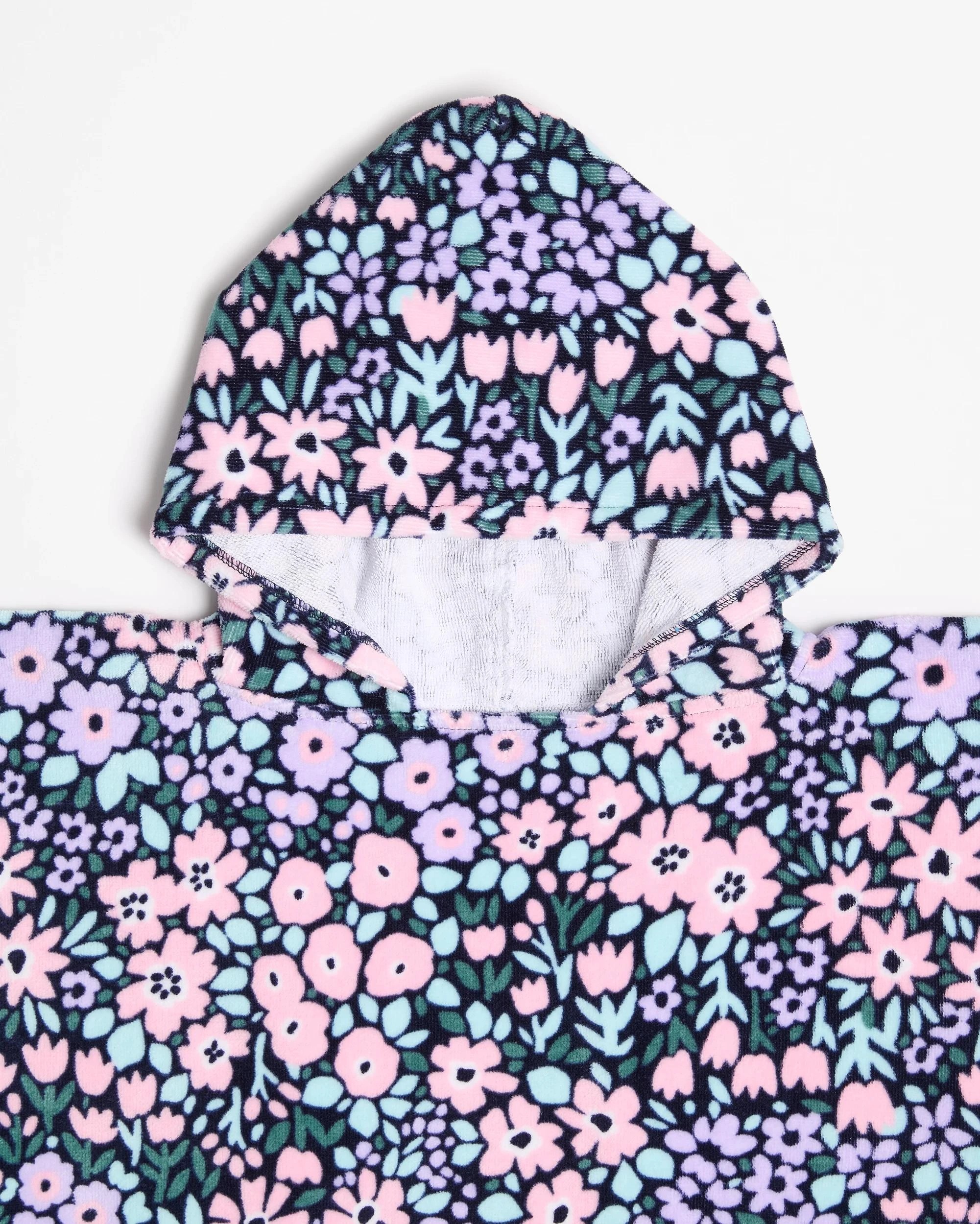 2 Target Kids Daisy Hooded Beach Towel - Multi, 2 of 3