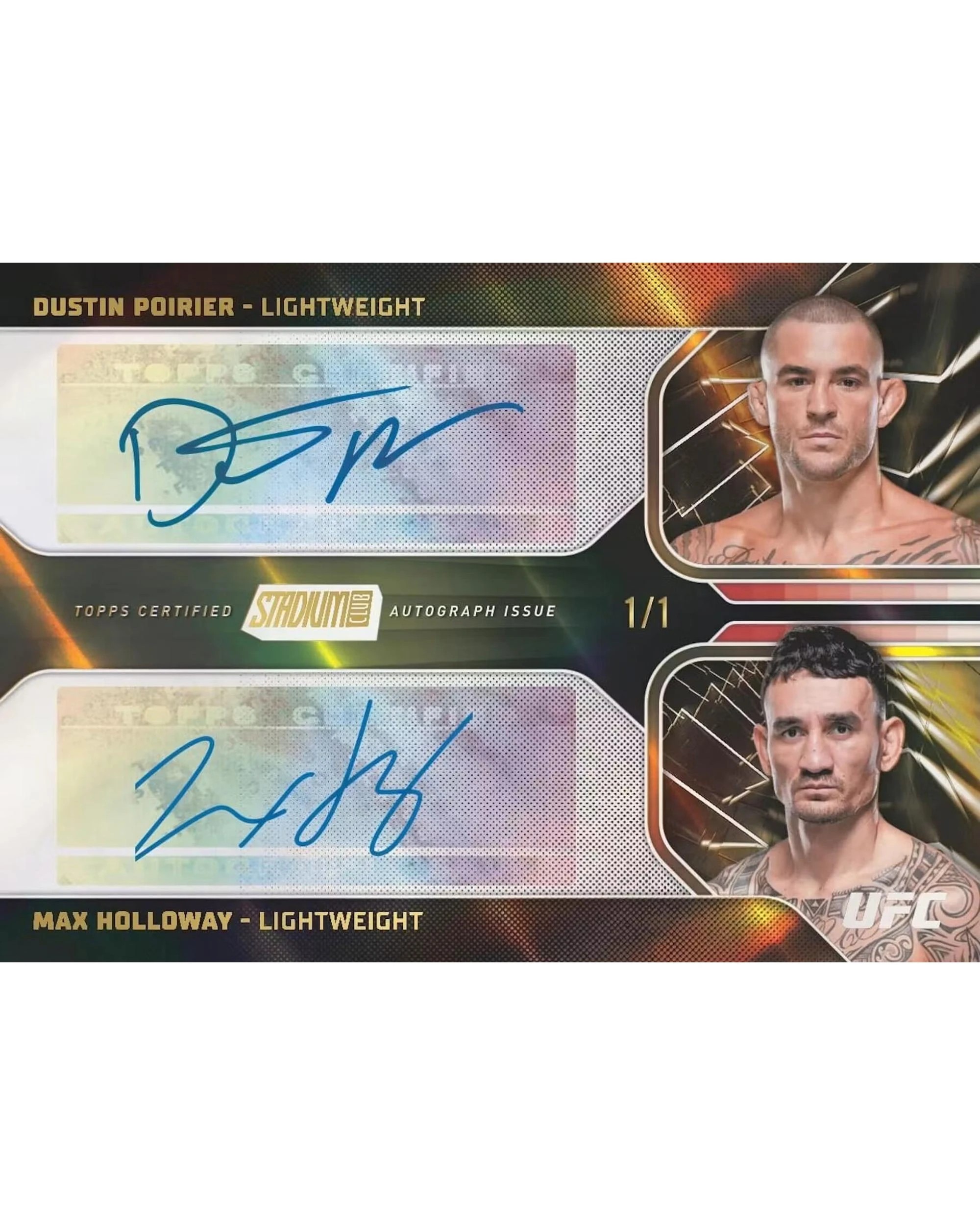 5 Topps 2026 Stadium Club UFC Hobby Pack, 5 of 7