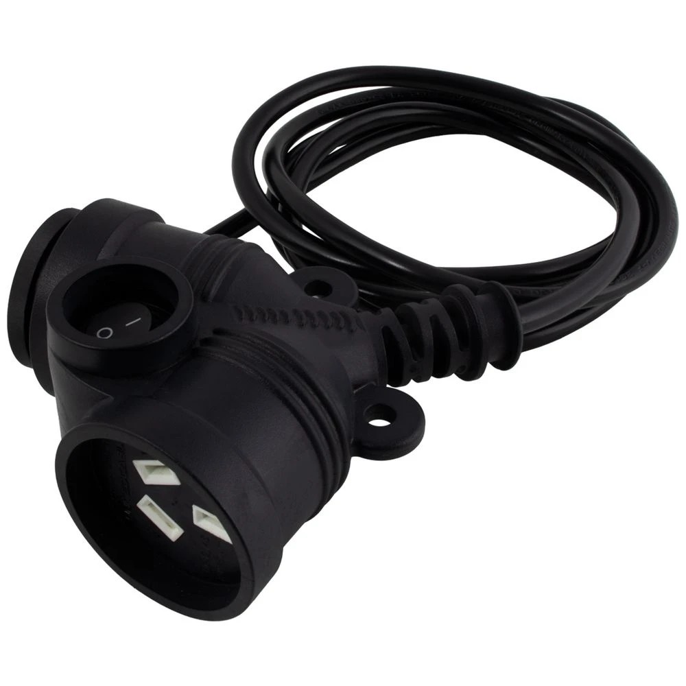 4 Crest 2 Socket Master Switch Extension Lead 2M, 4 of 4