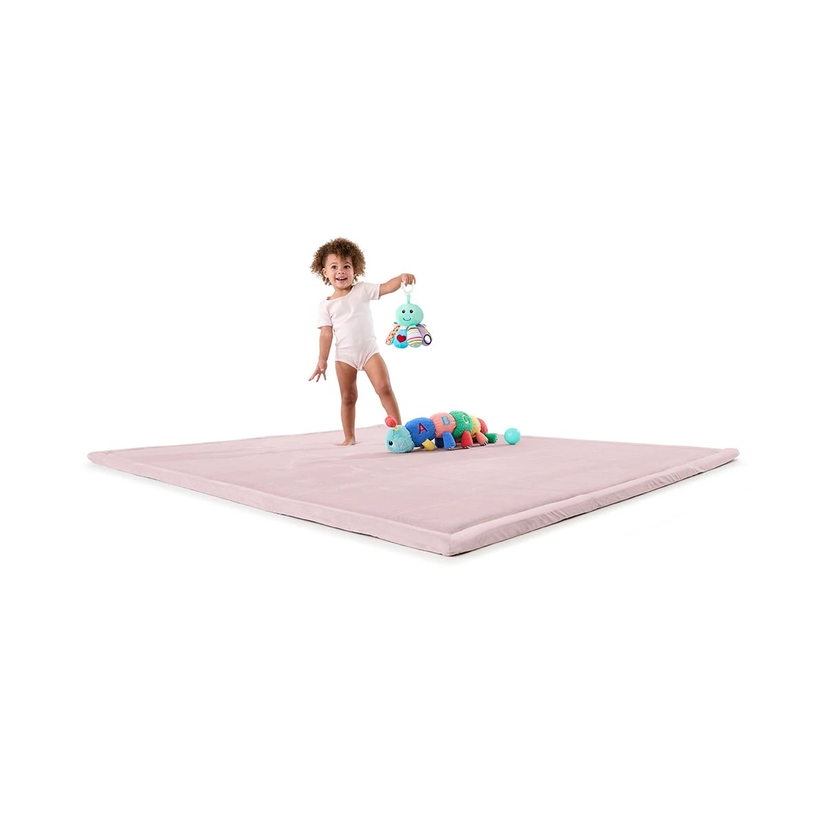 2 Soft Play Mat - Pink, 2 of 6