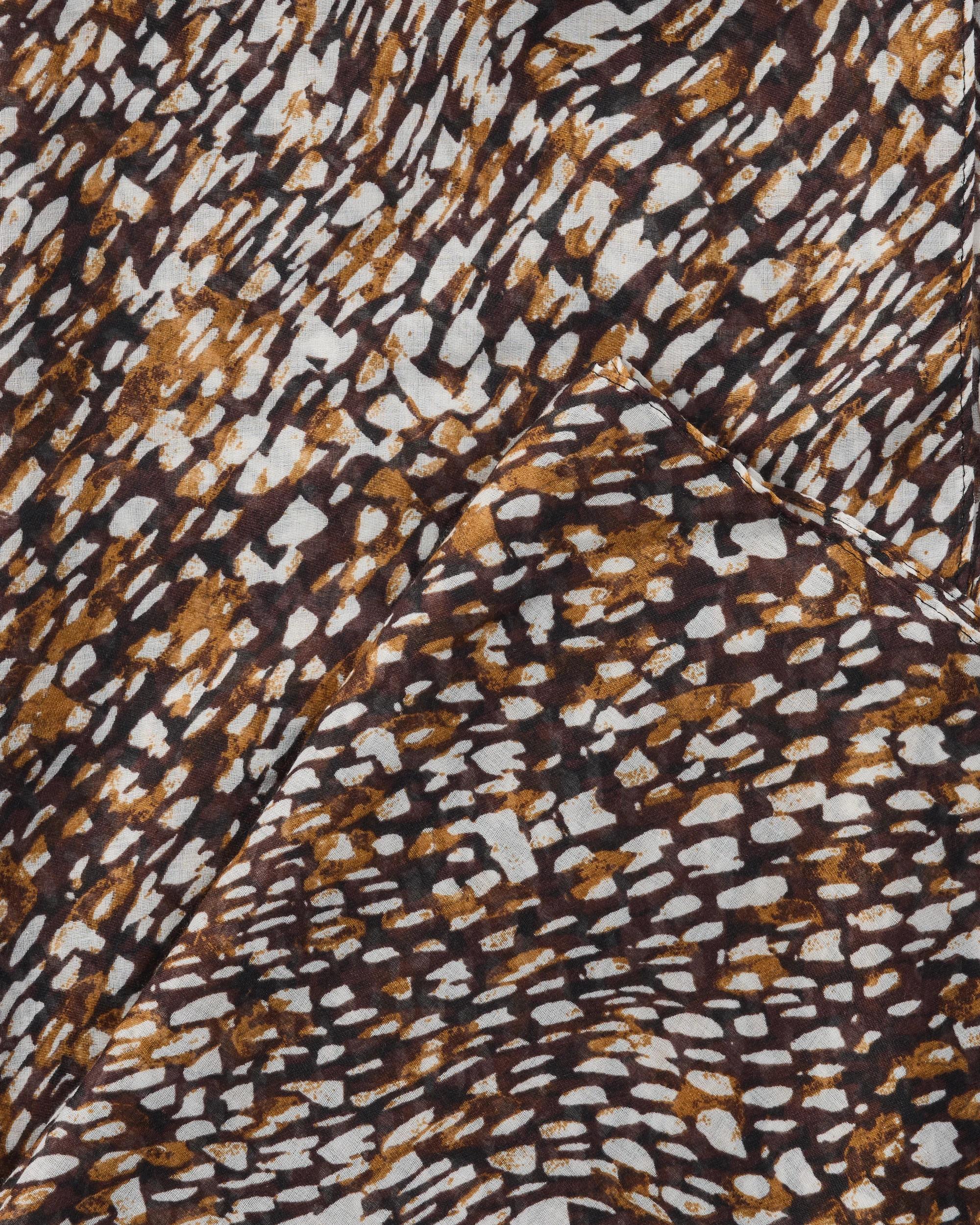 2 Large Lightweight Scarf Abst Leo, 2 of 3