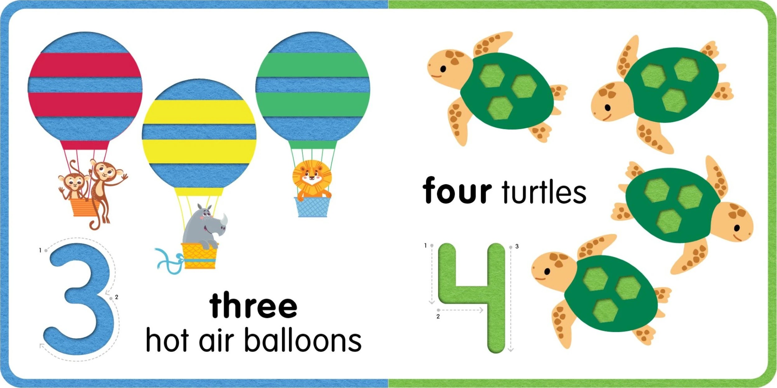 3 123: My First Felt Numbers - Book, 3 of 3