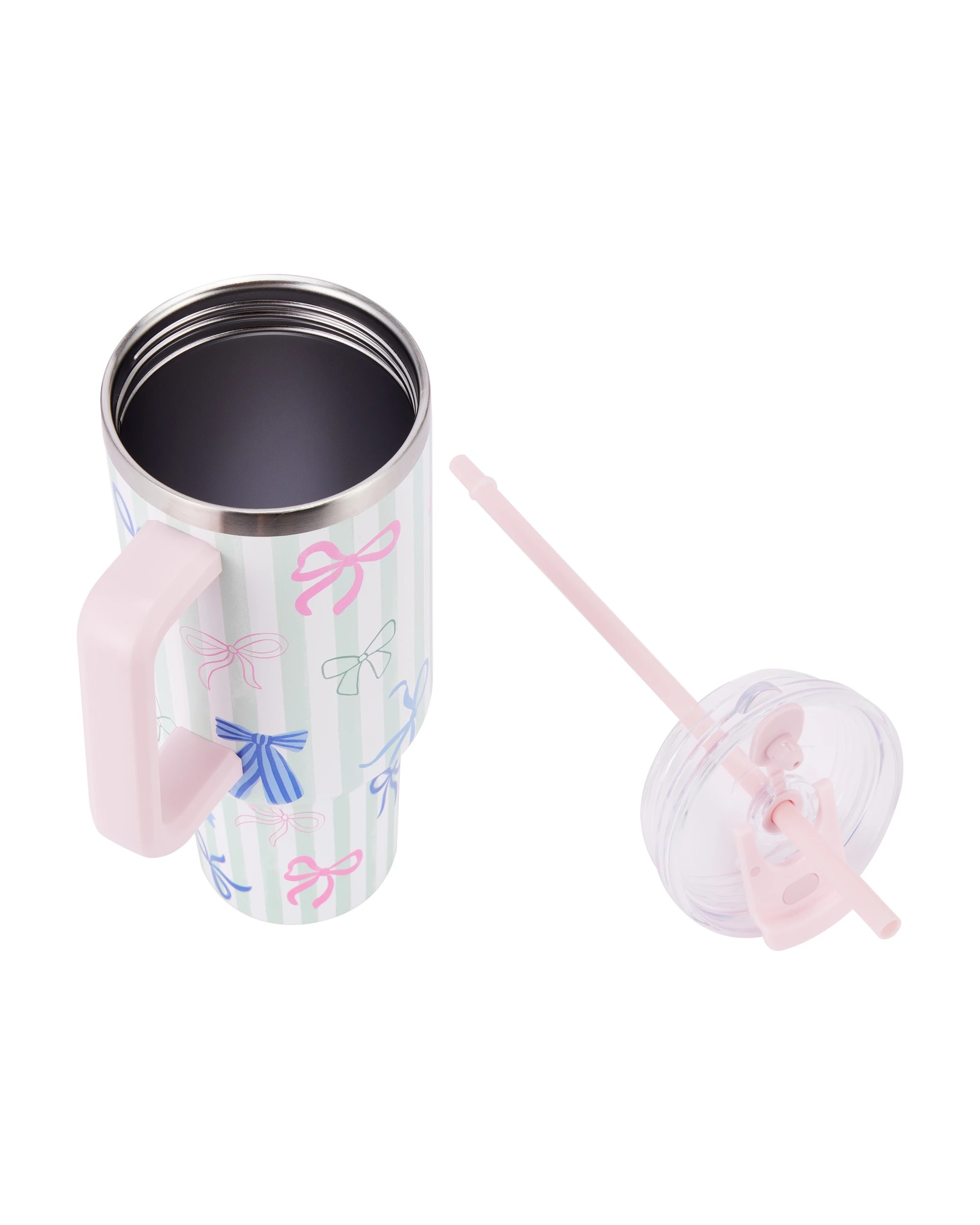 4 1.18L Bow Jumbo Stainless Steel Tumbler with Handle, 4 of 7