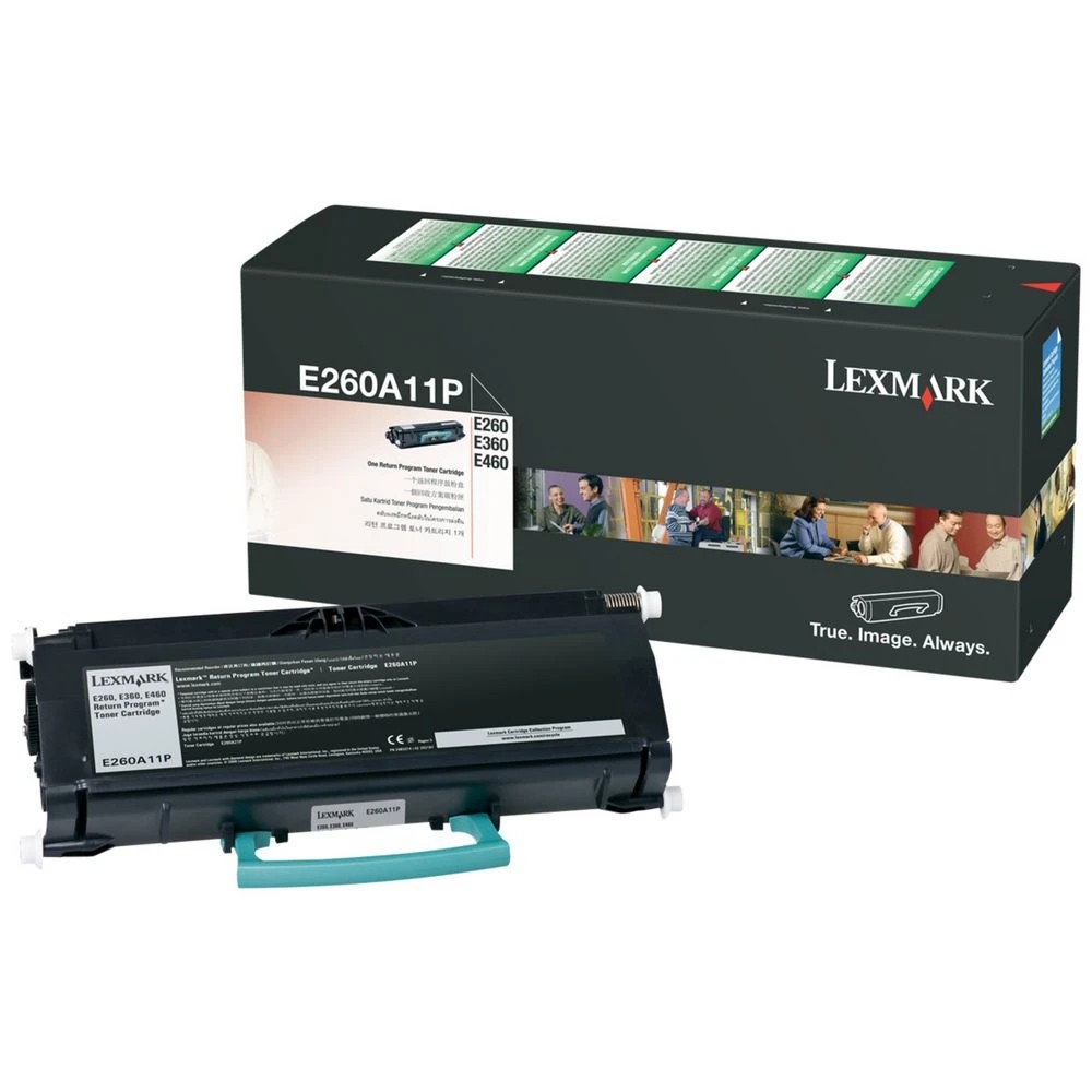 1 Lexmark Toner Cartridge Black E260A11P, 1 of 1