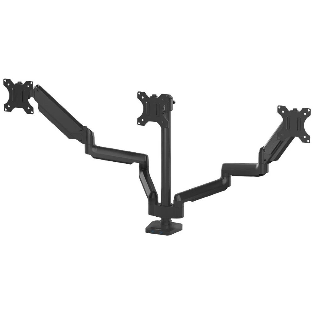 1 Fellowes Platinum Series Triple Monitor Arm 17"-27", 1 of 10