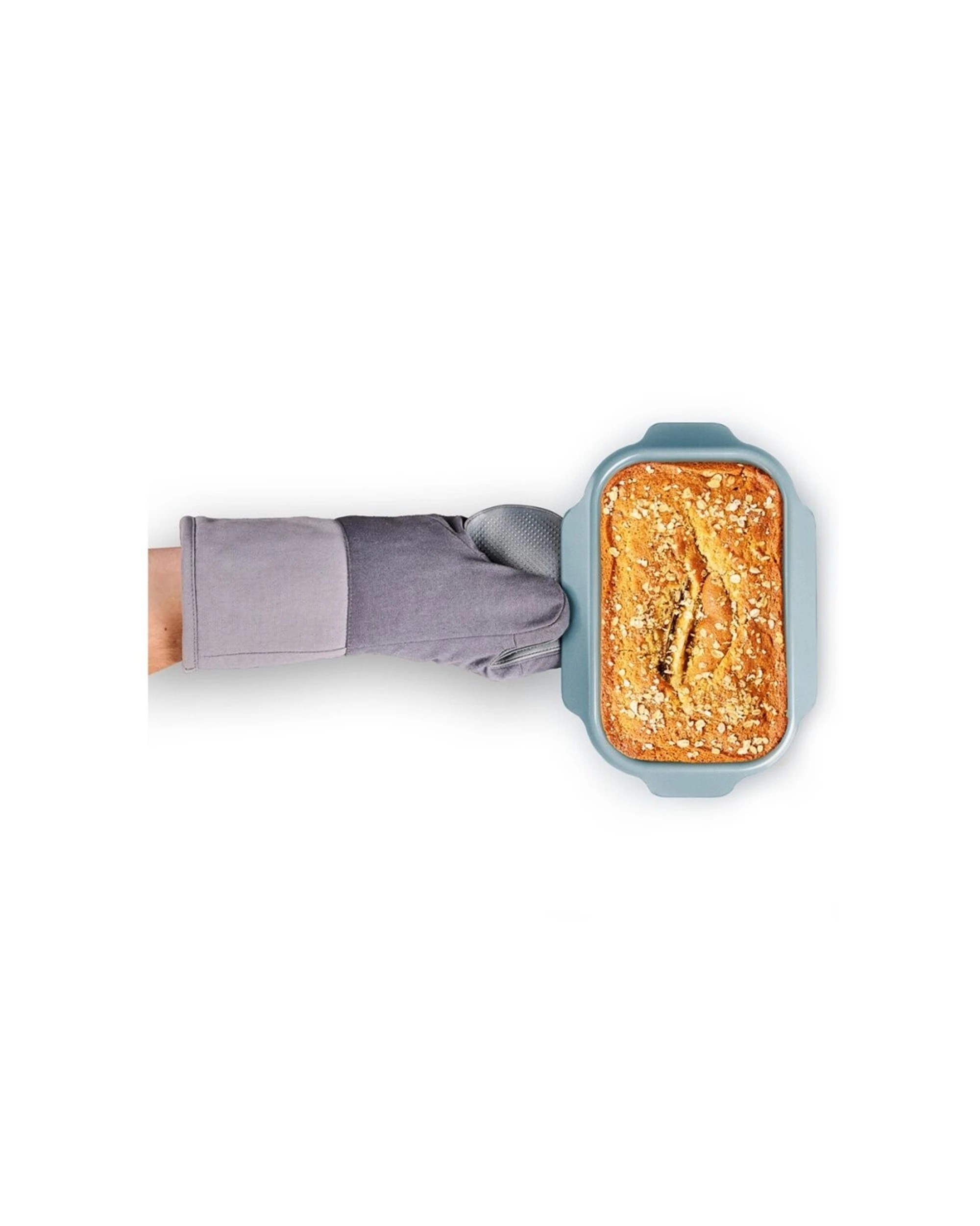 4 Joseph Joseph Carbon Steel Non-Stick Nest Bake Loaf Tin 2lb Ovenproof Easy 2PK - Blue, 4 of 8