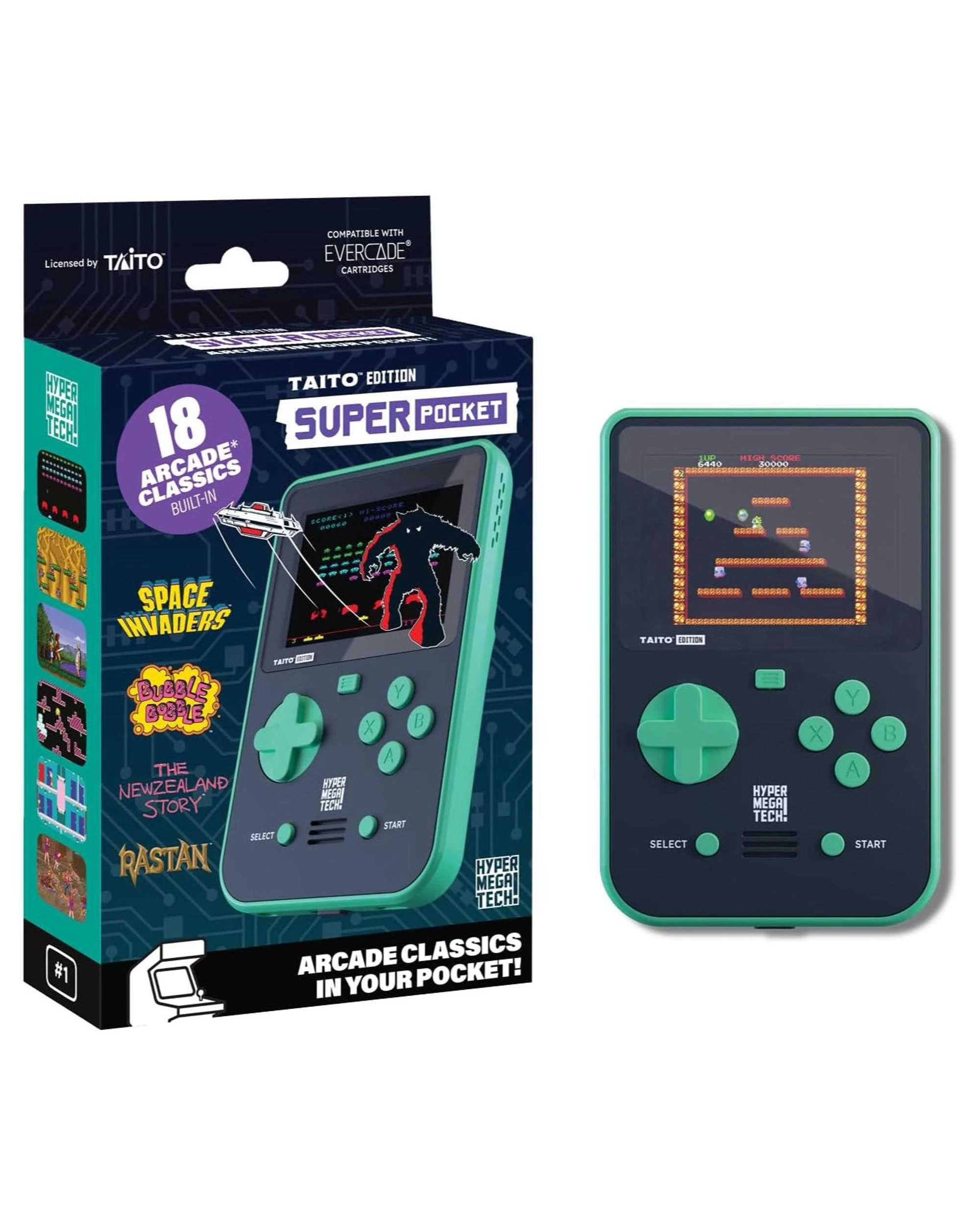6 HyperMegaTech! Super Pocket Taito Edition Console, 6 of 8
