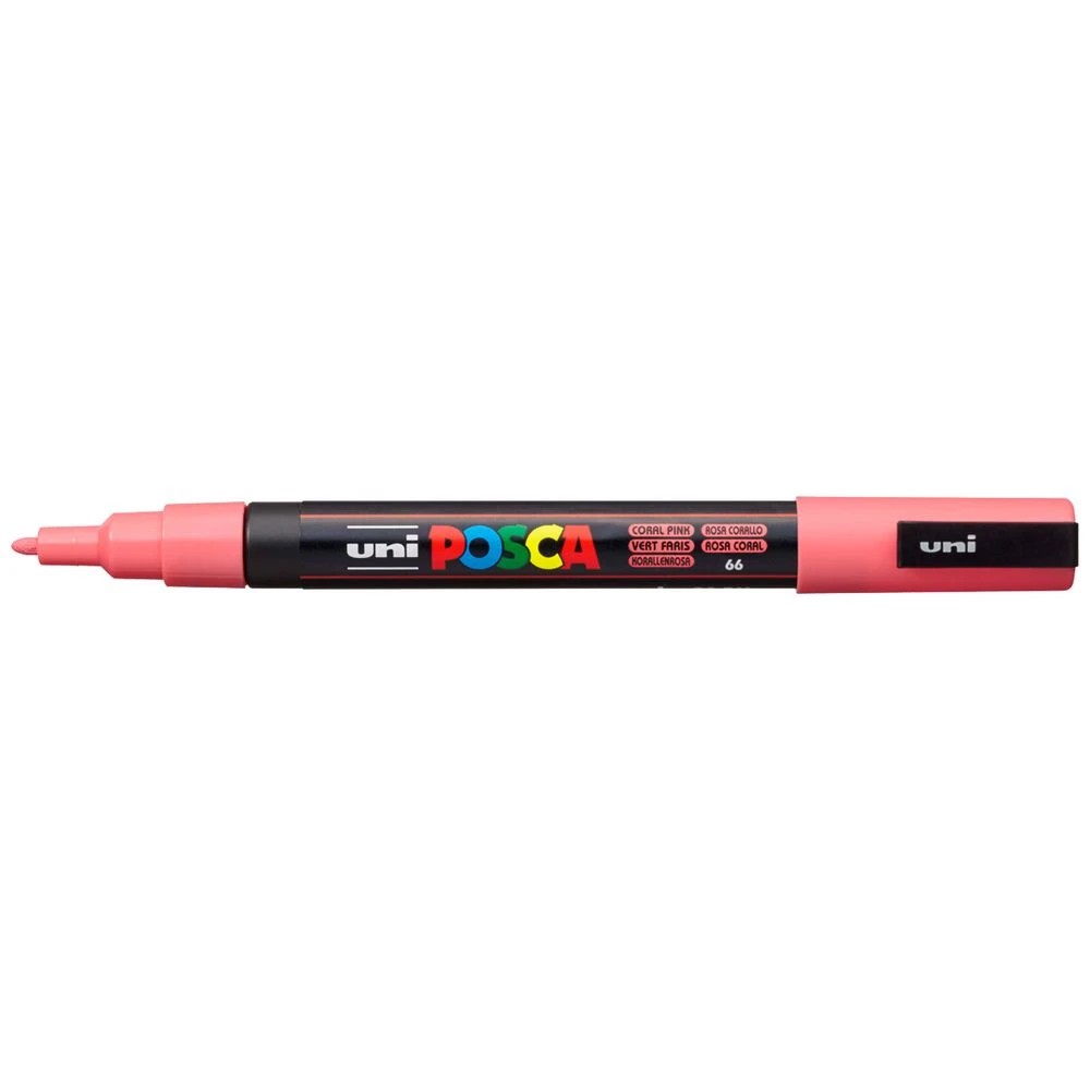 1 POSCA PC 3M Paint Marker Coral Pink, 1 of 7