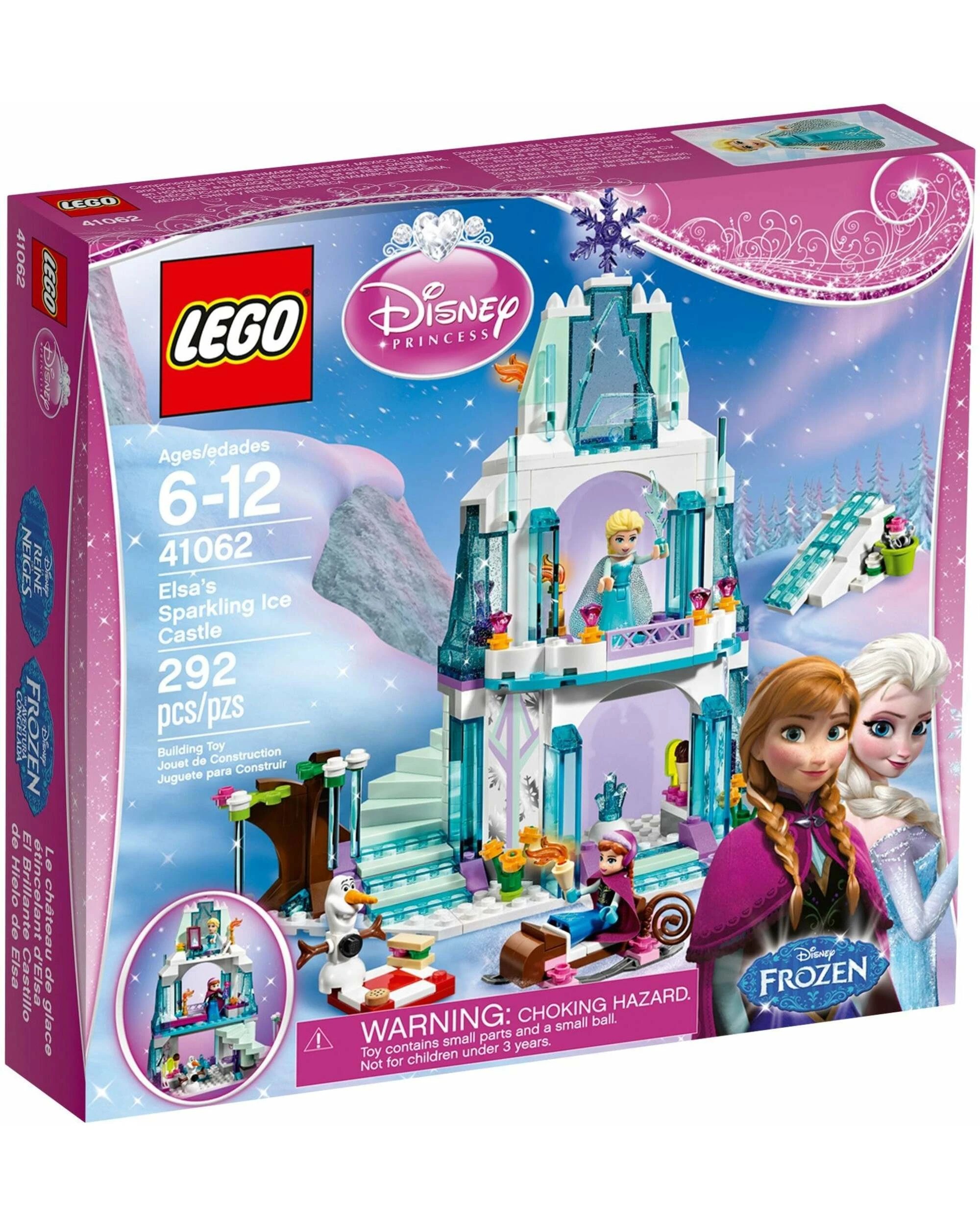 1 LEGO 41062 Disney Princess Elsa's Sparkling Ice Castle, 1 of 5
