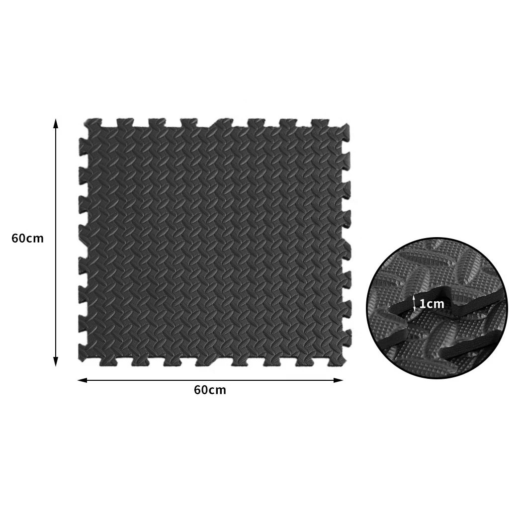 3 Centra 12 Pcs EVA Foam Mats Interlocking Floor Gym Flooring Heavy Duty 60x60cm, 3 of 6