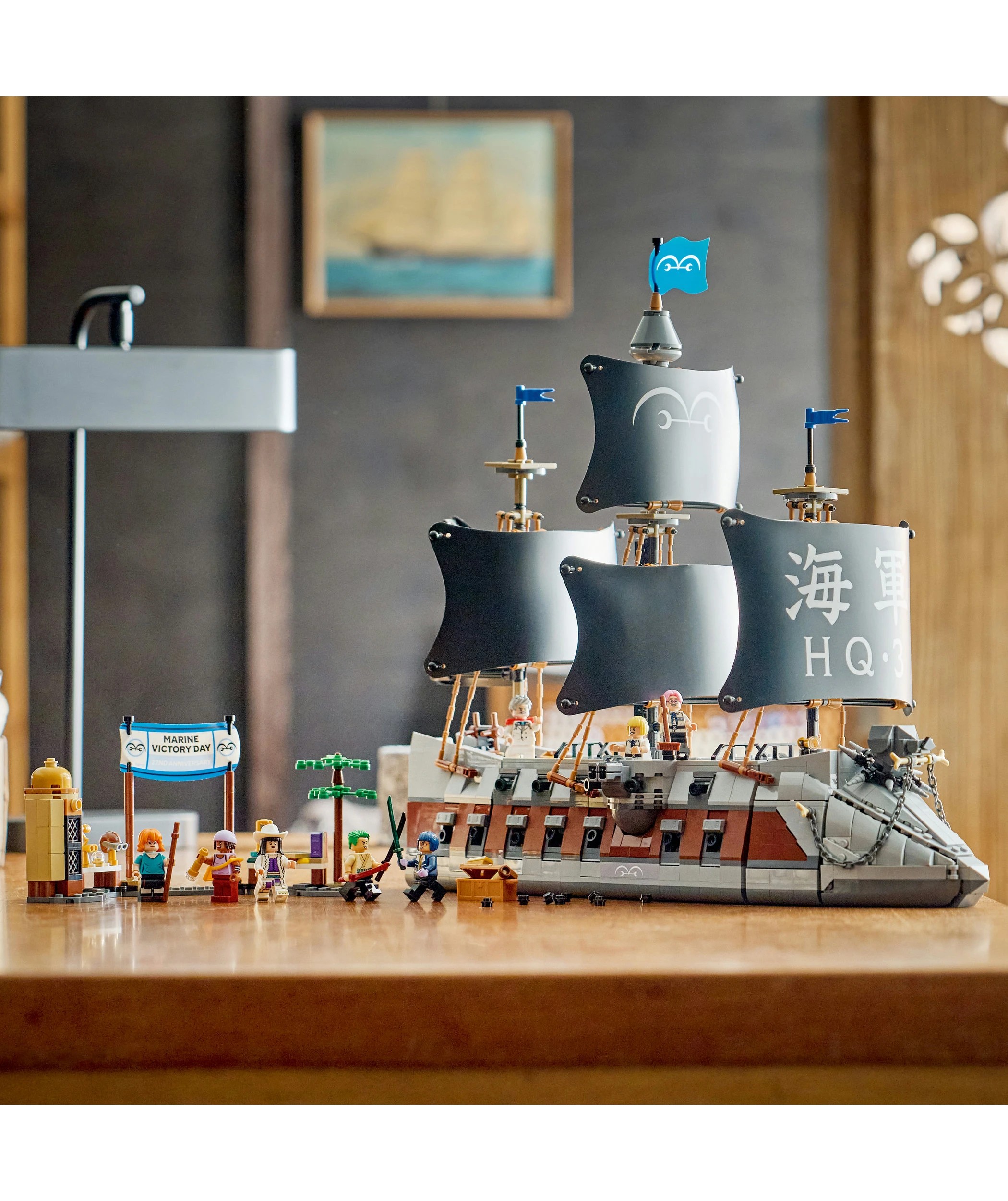 9 LEGO ONE PIECE Garp's Marine Battleship 75646, 9 of 10