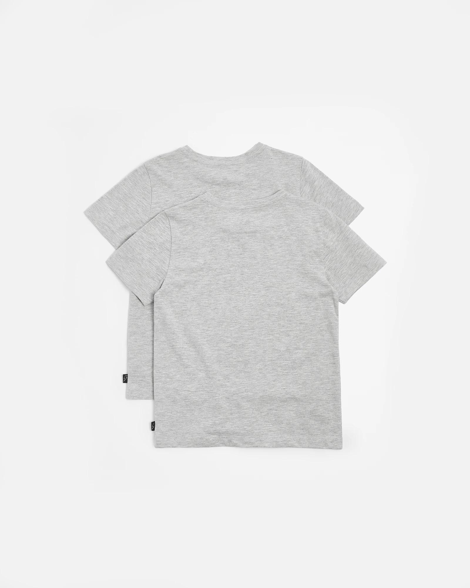 3 Target Australian Cotton Boys 2 Pack T-shirts GREY, 3 of 3