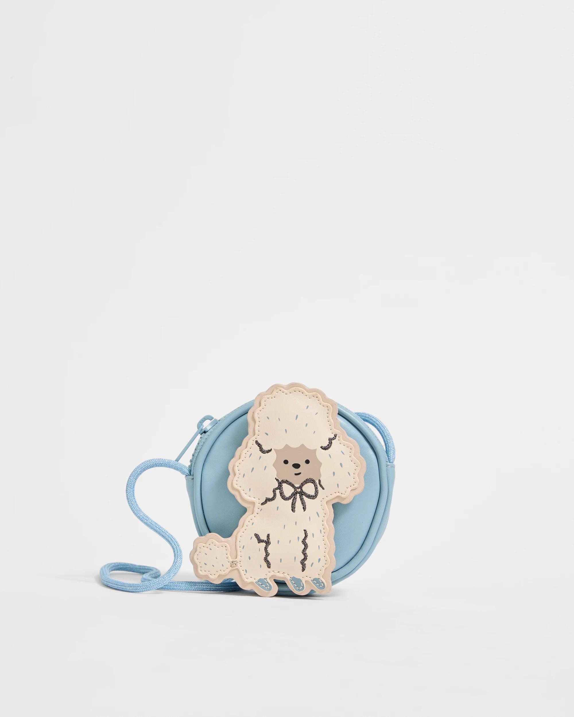 1 Target Kids Mini Poodle Crossbody Bag BLUE, 1 of 1