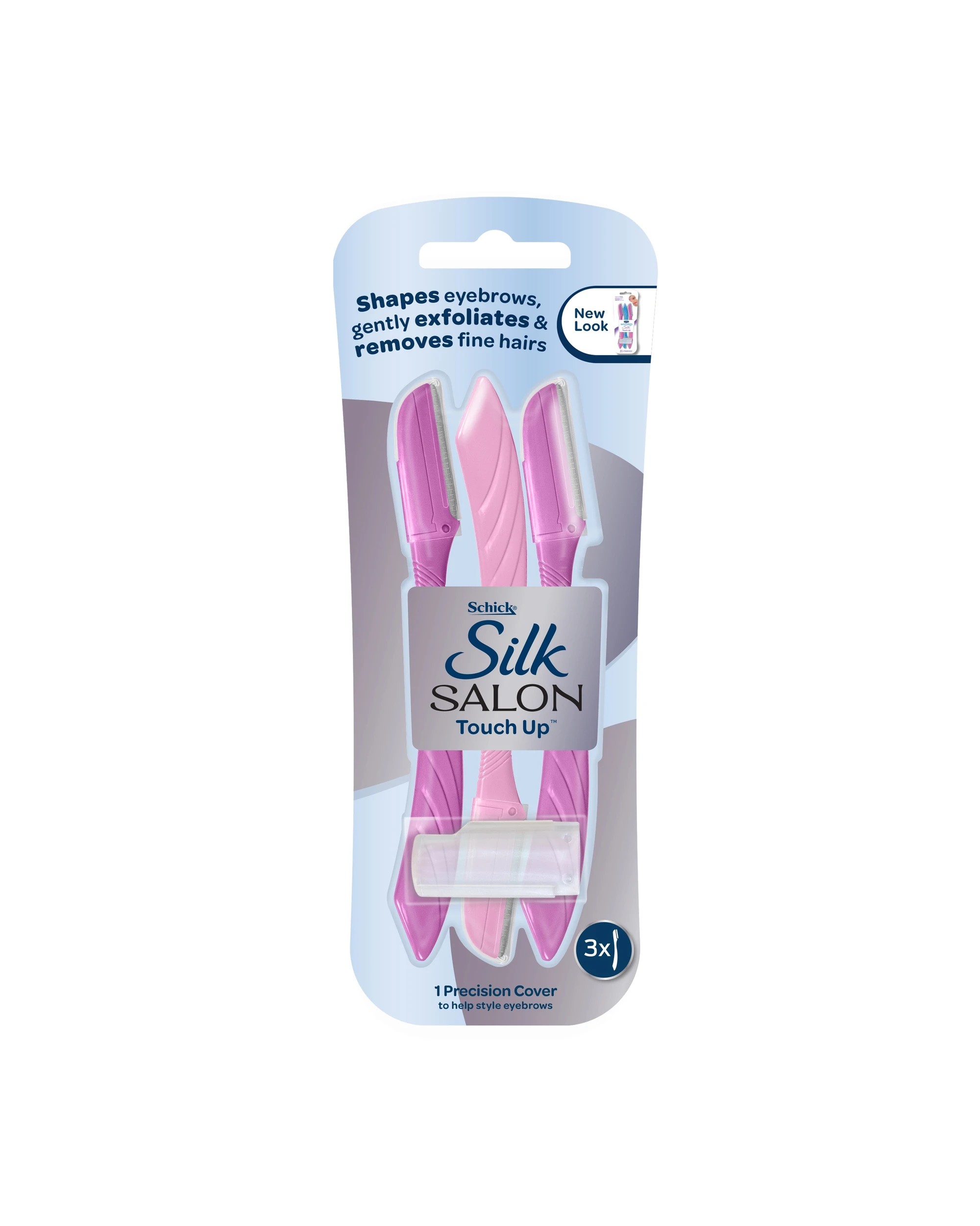 1 Schick 4 Pack Silk Salon Touch-Up Razors, 1 of 4