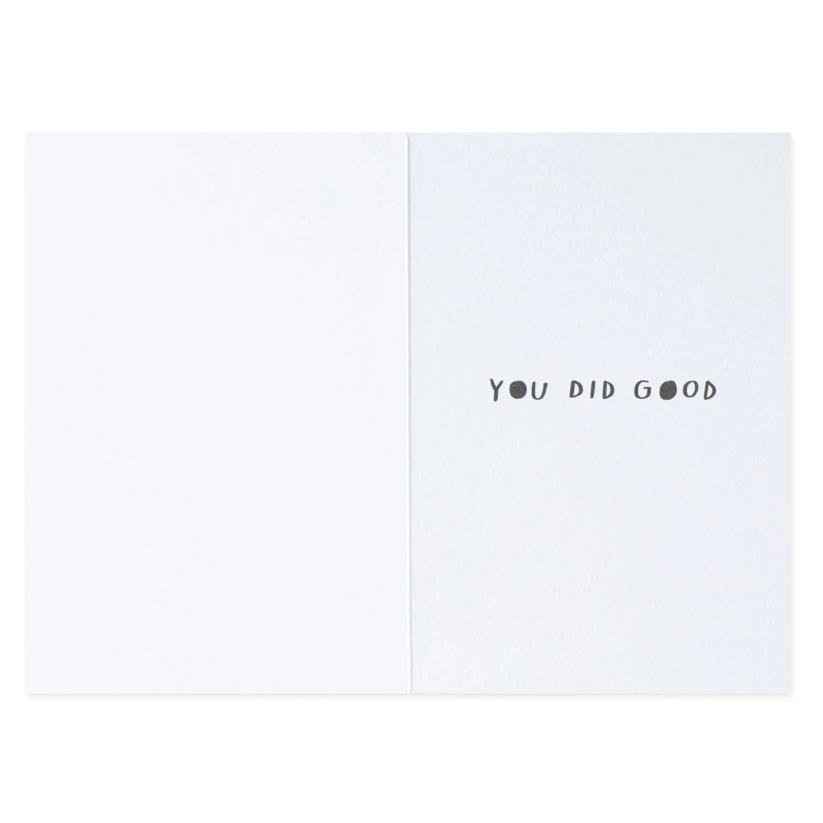 2 Connections from Hallmark Congratulations Card - You Did Good, 2 of 3