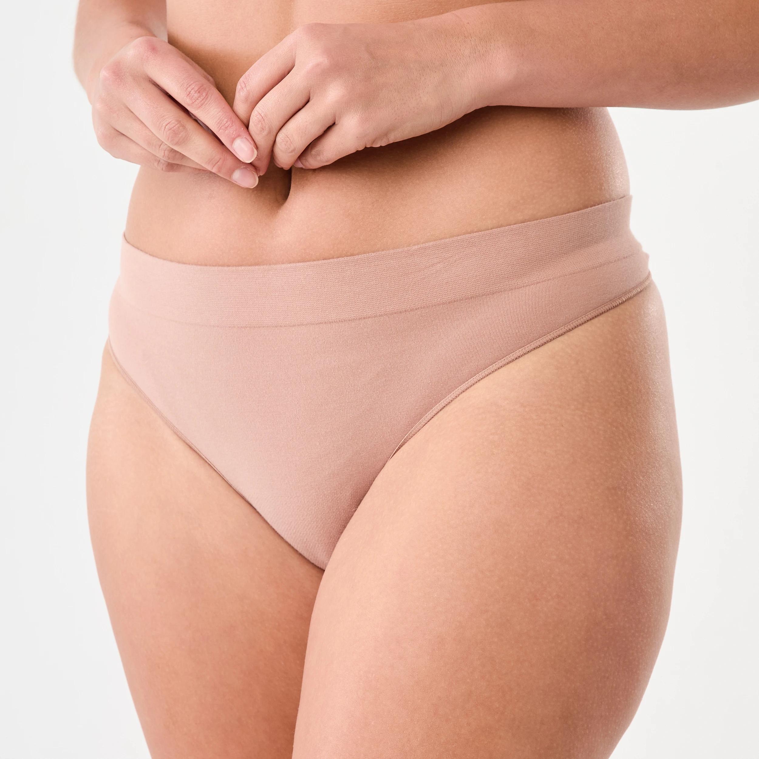 7 3 Pack Seamfree Cotton G-String Briefs BALLERINA, SACHET PINK, SOFT CLAY, 7 of 8